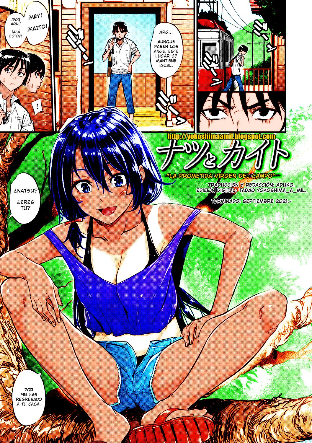Natsu to Kaito - the country virgin fiancée | La prometida virgen del campo page 1 full