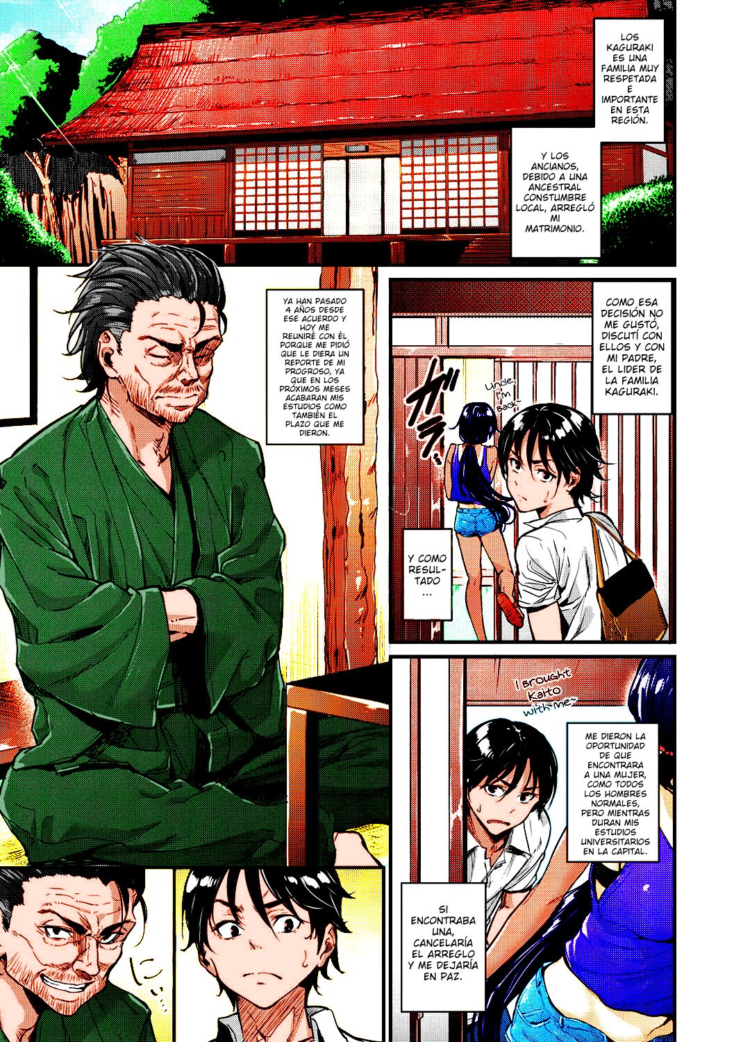 Natsu to Kaito - the country virgin fiancée | La prometida virgen del campo page 3 full