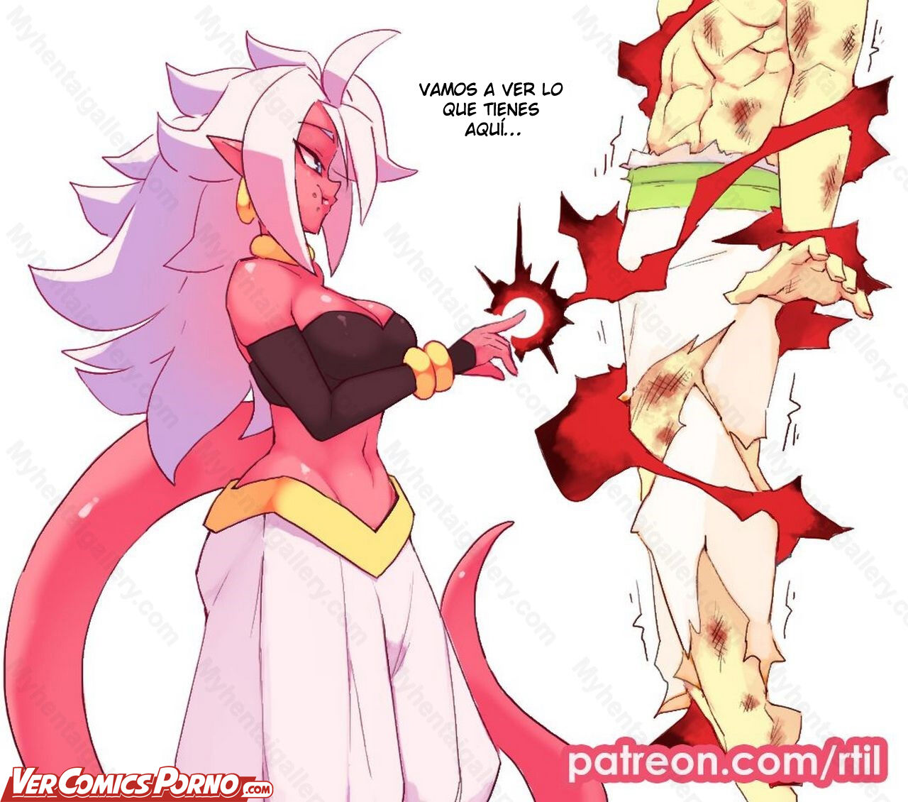 Android 21's Sweet Treat page 2 full