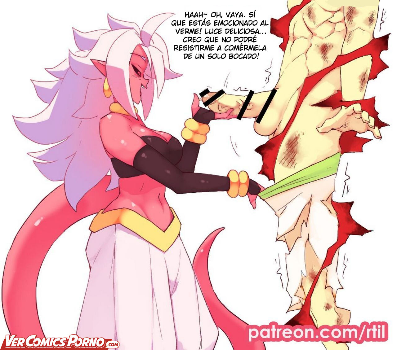 Android 21's Sweet Treat page 3 full