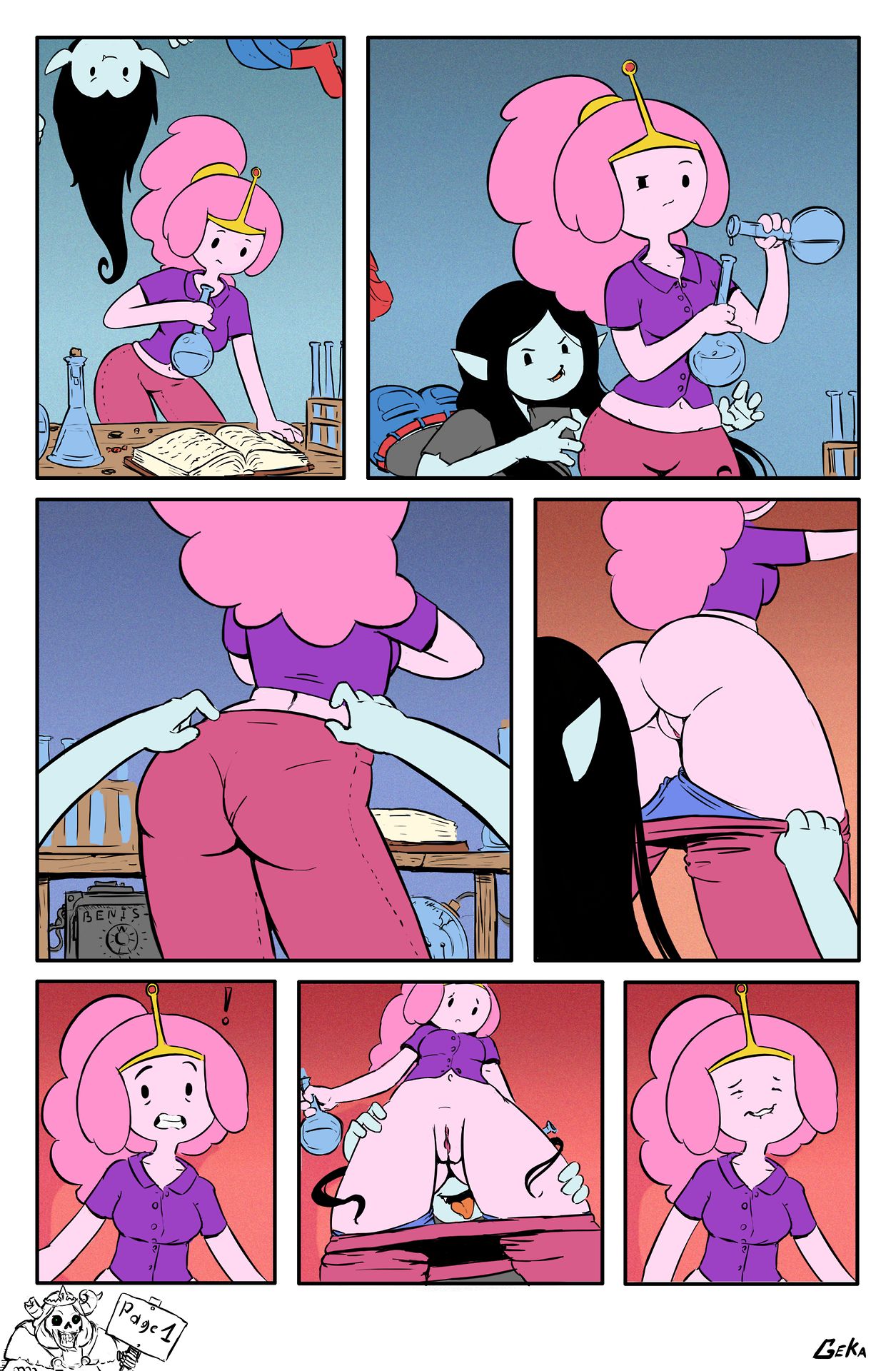 Marceline x PB page 1 full