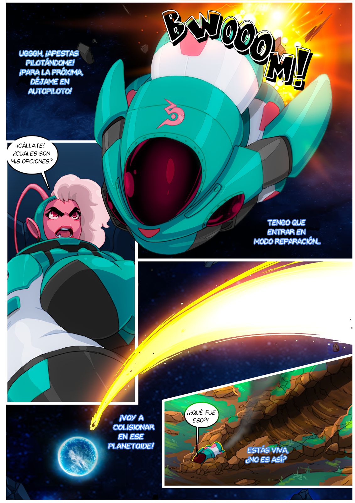 Outlaws Five -  - Complete page 6 full