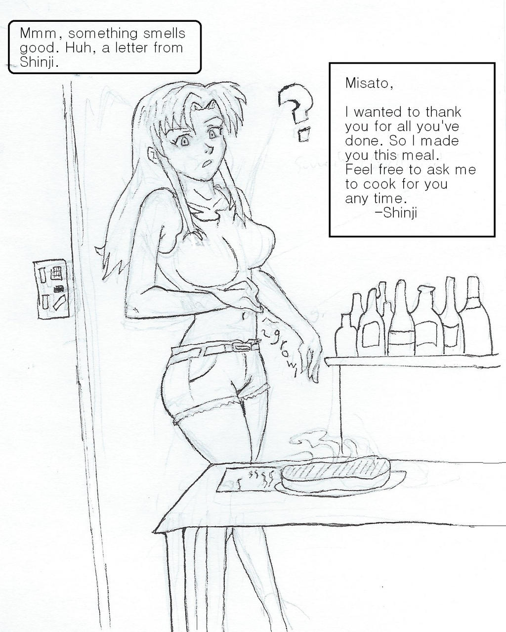 Misato's chef page 1 full