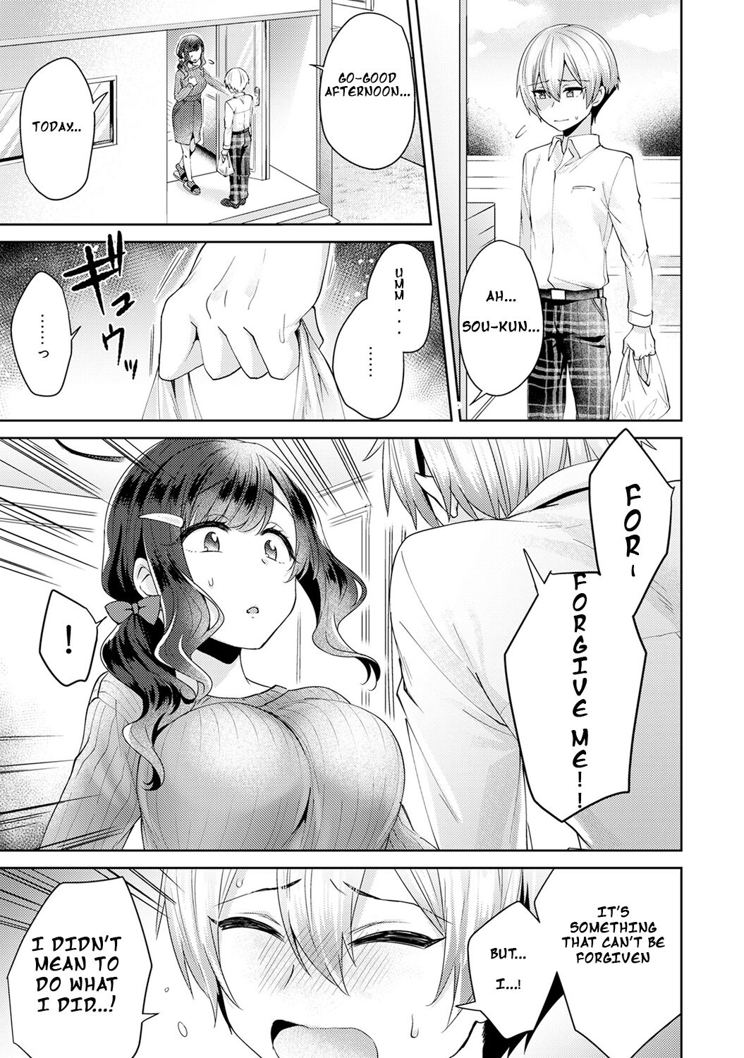 Fushidara na Junai -Toshishita Danshi ni Netorarete...- |Immoral Pure Love -NTRed by younger boy...- Ch. 2 page 6 full