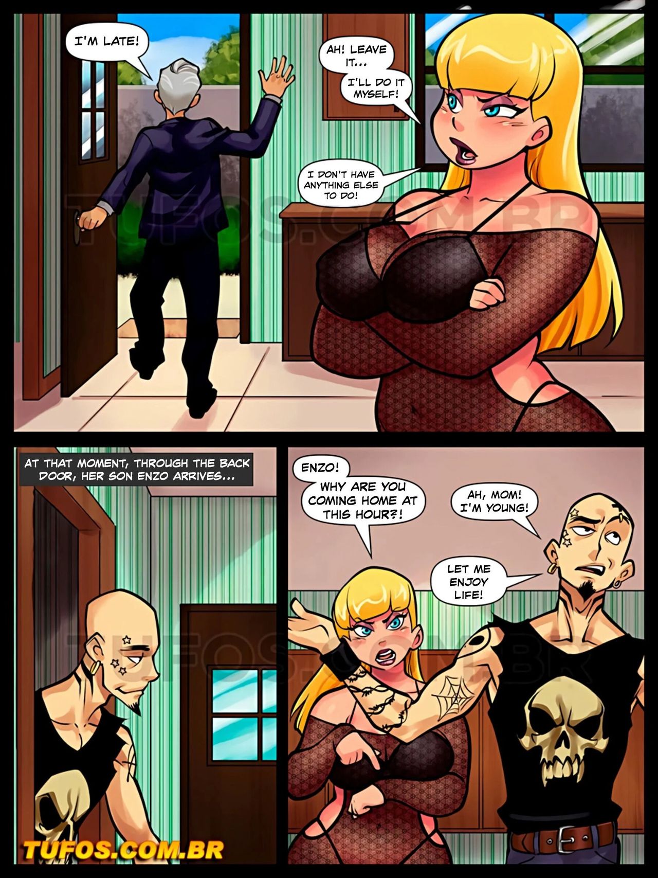 Voluptuous Housewives  - 4 - english page 3 full