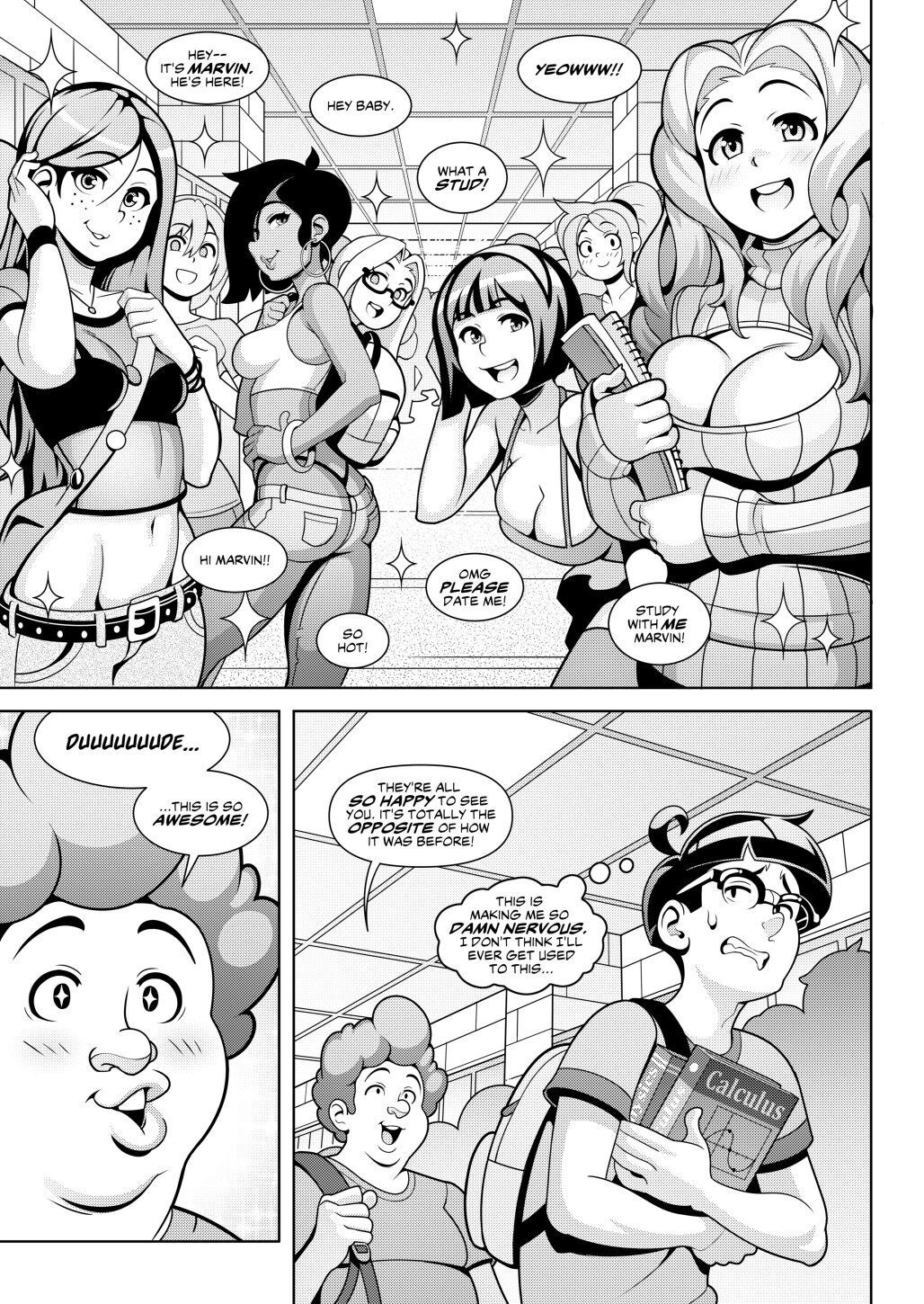 Hot Shit High  - 2 - complete - english page 10 full