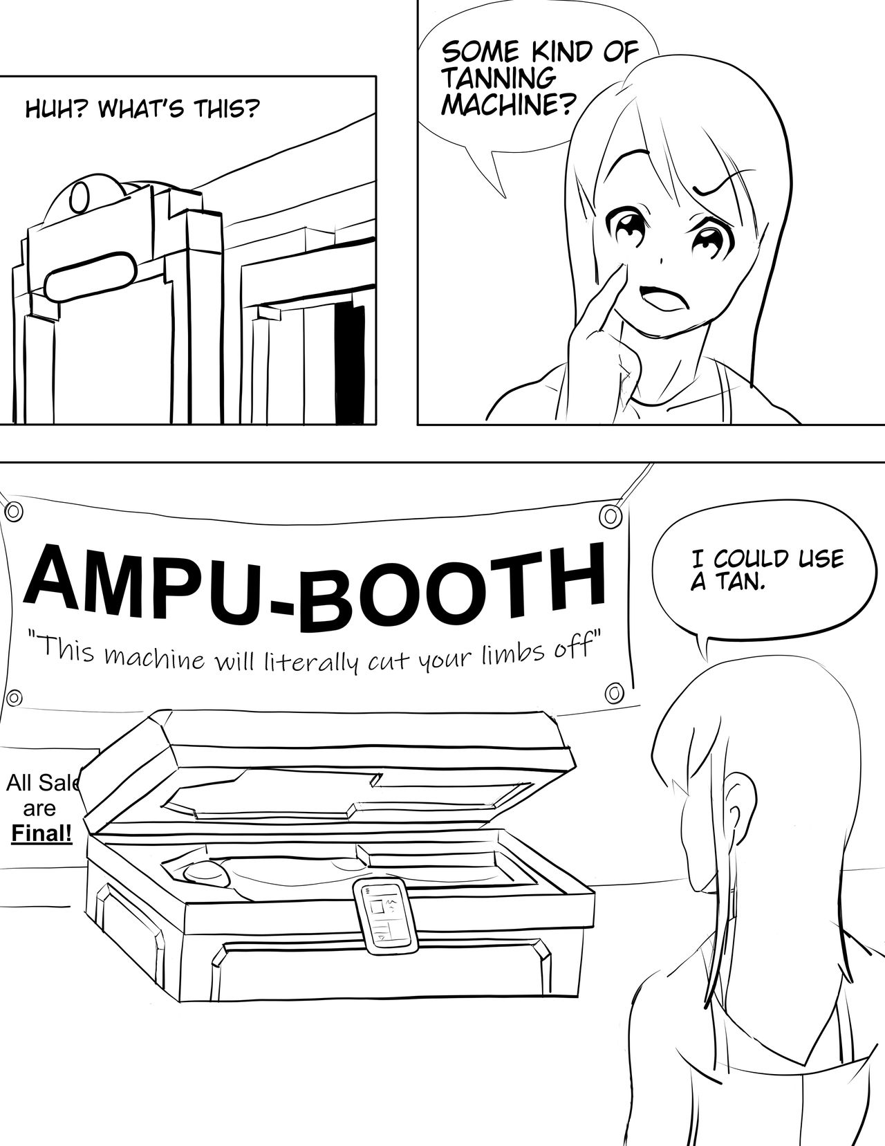 Amputation Booth page 1 full