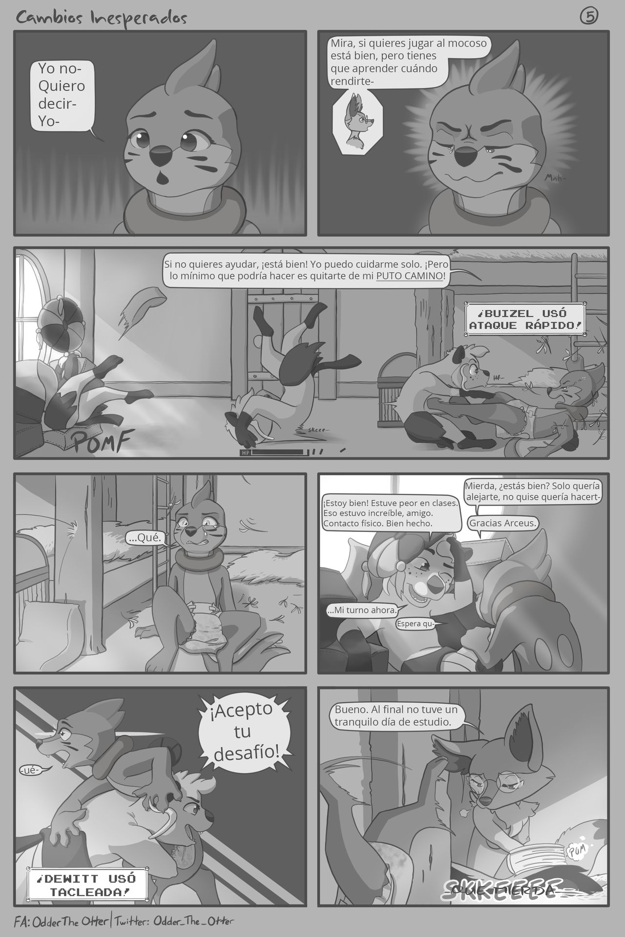 Cambios Inesperados  por OdderTheOtter page 5 full