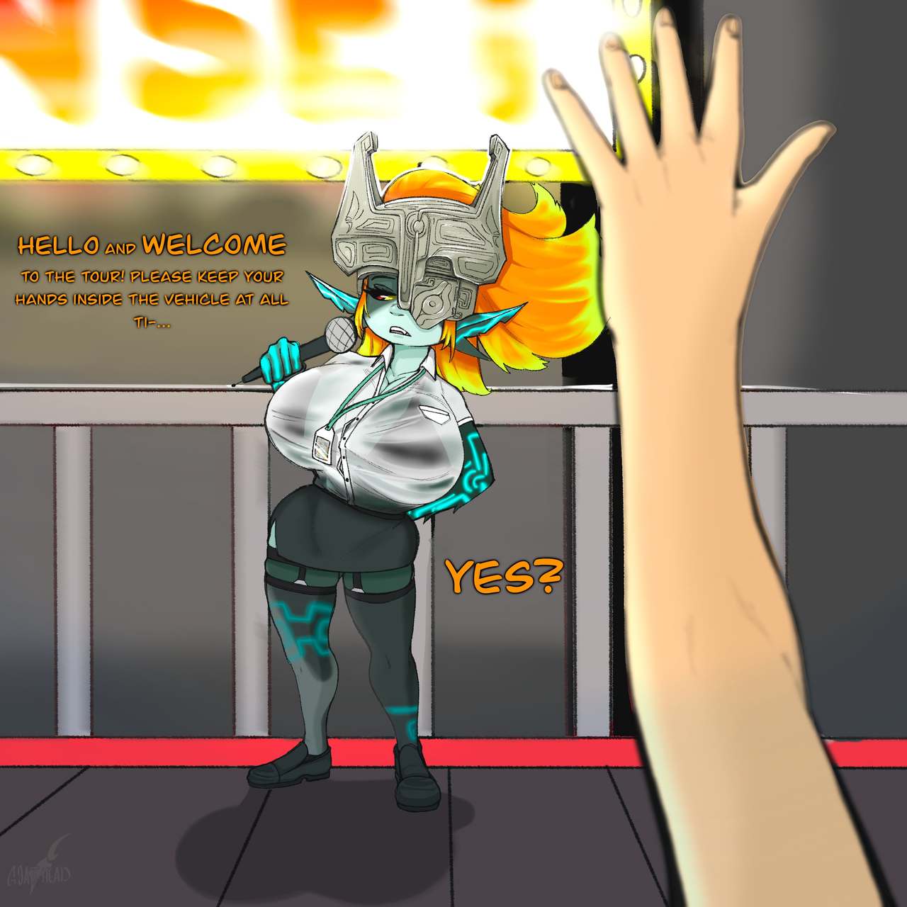Midna's Bus Tour page 1 full