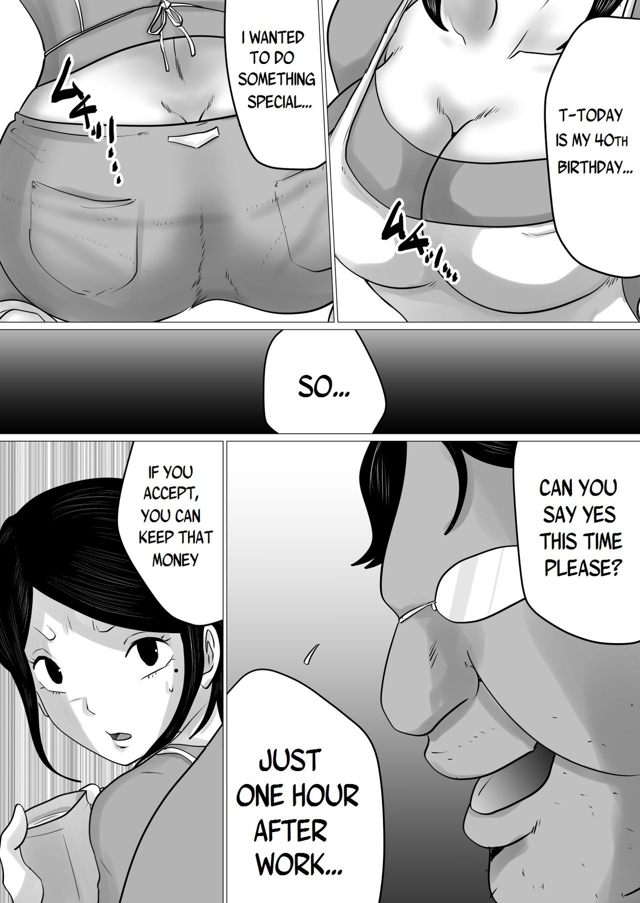 Menkui Kouman Tsuma ga Partsaki no Kimobuta Joushi ni Otosareta Keii | An Arrogant Wife Who Hates Ugliness Falls For Her Ugly Boss page 8 full