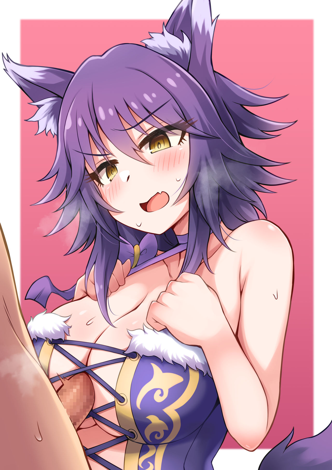 デレマコト乳圧縦パイズリ page 2 full