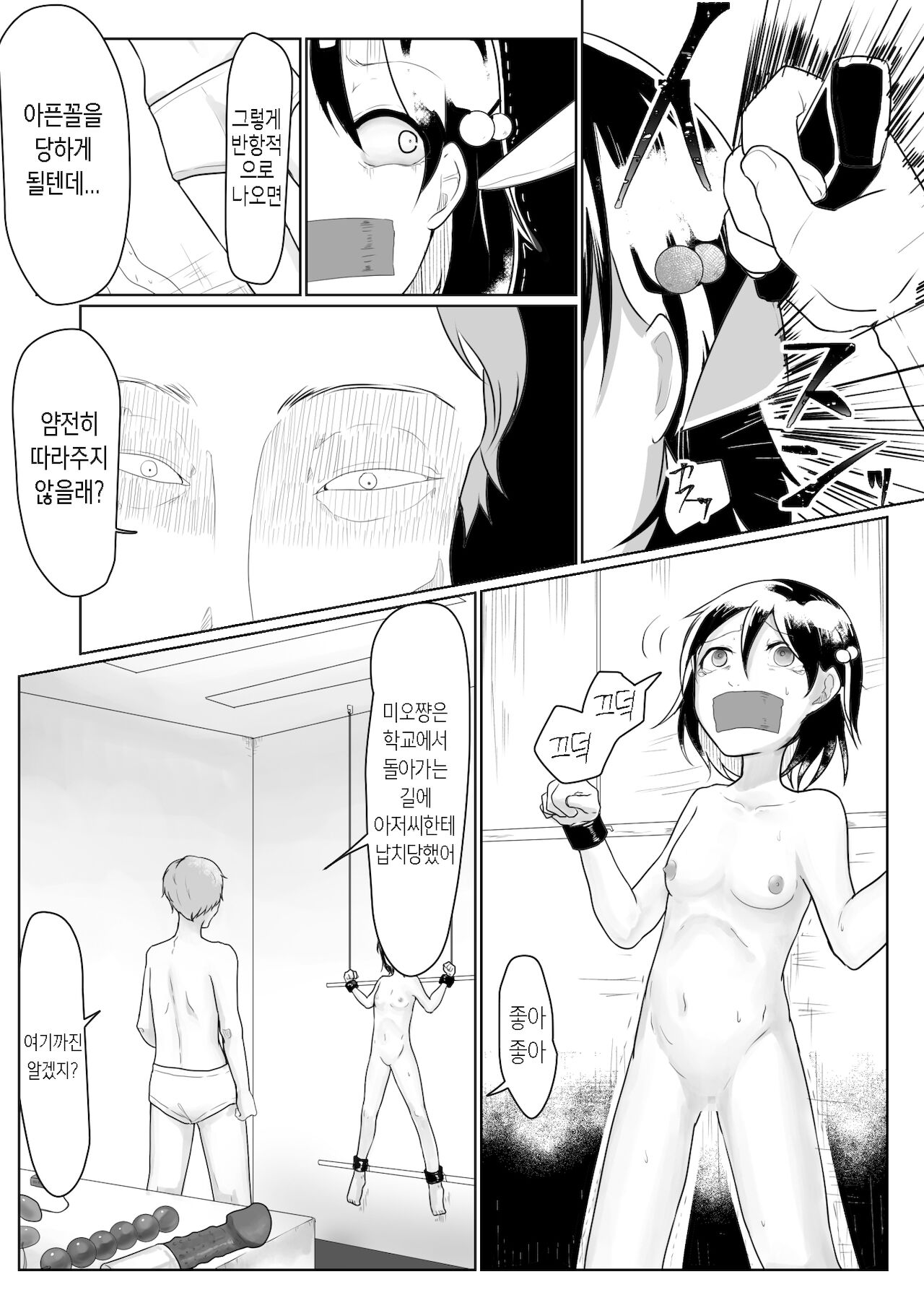 "Someone help me" ~ Lori abducted genitals and mental destruction ~ page 2 full