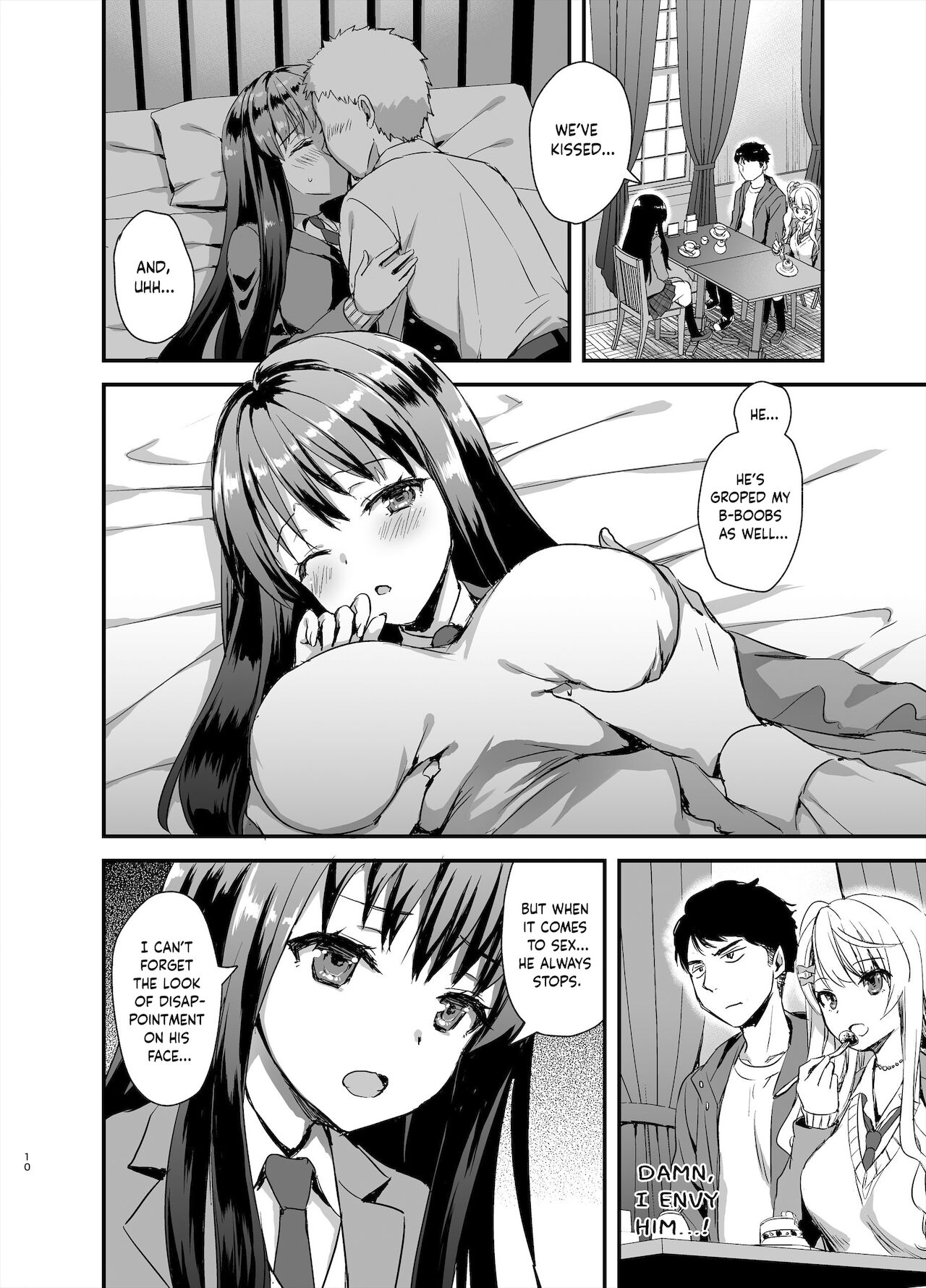 Tomodachi no Toshiue Kareshi ni Renai Soudan Shite Shimatta Hanashi | The story of how I asked my friend's older boyfriend for love advice page 9 full