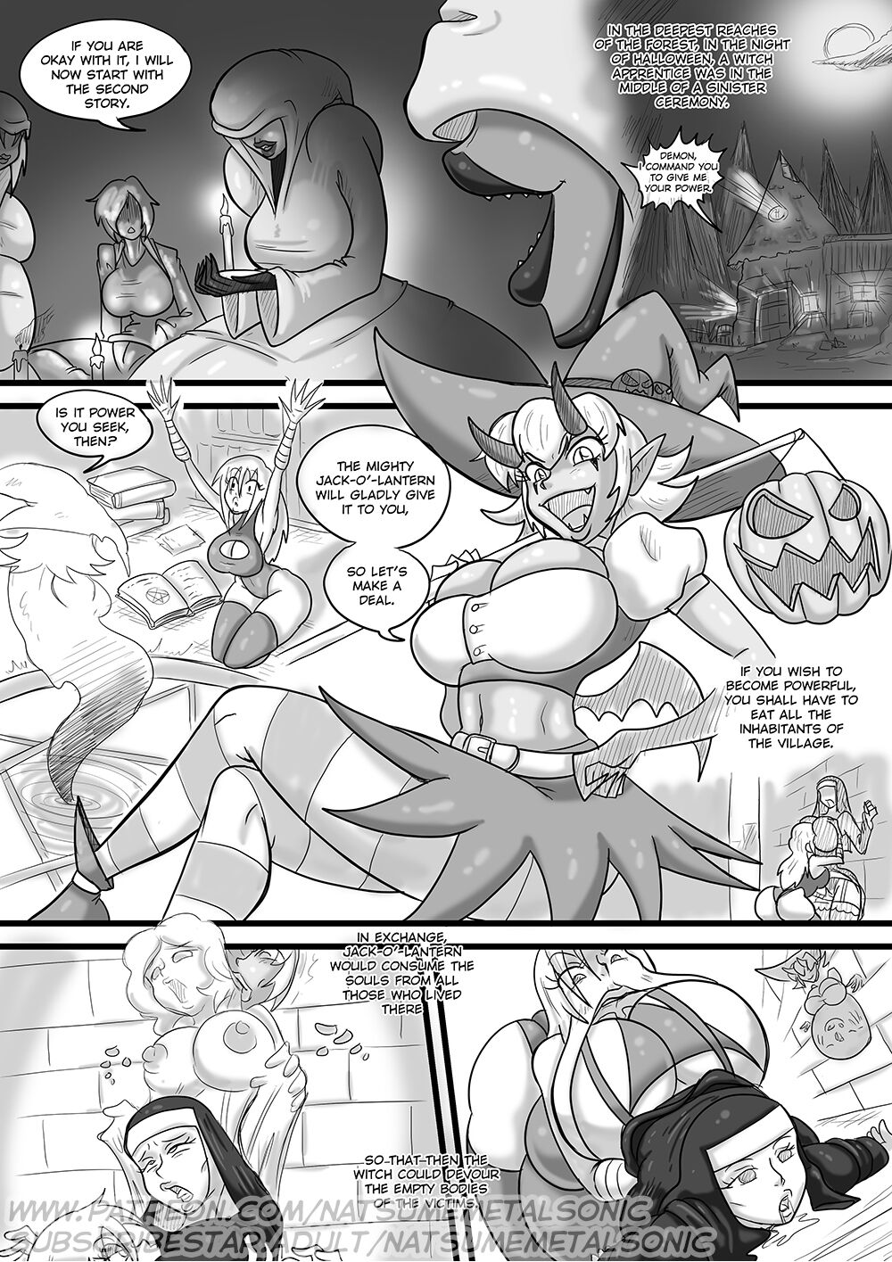 Halloween Vore Stories. page 4 full