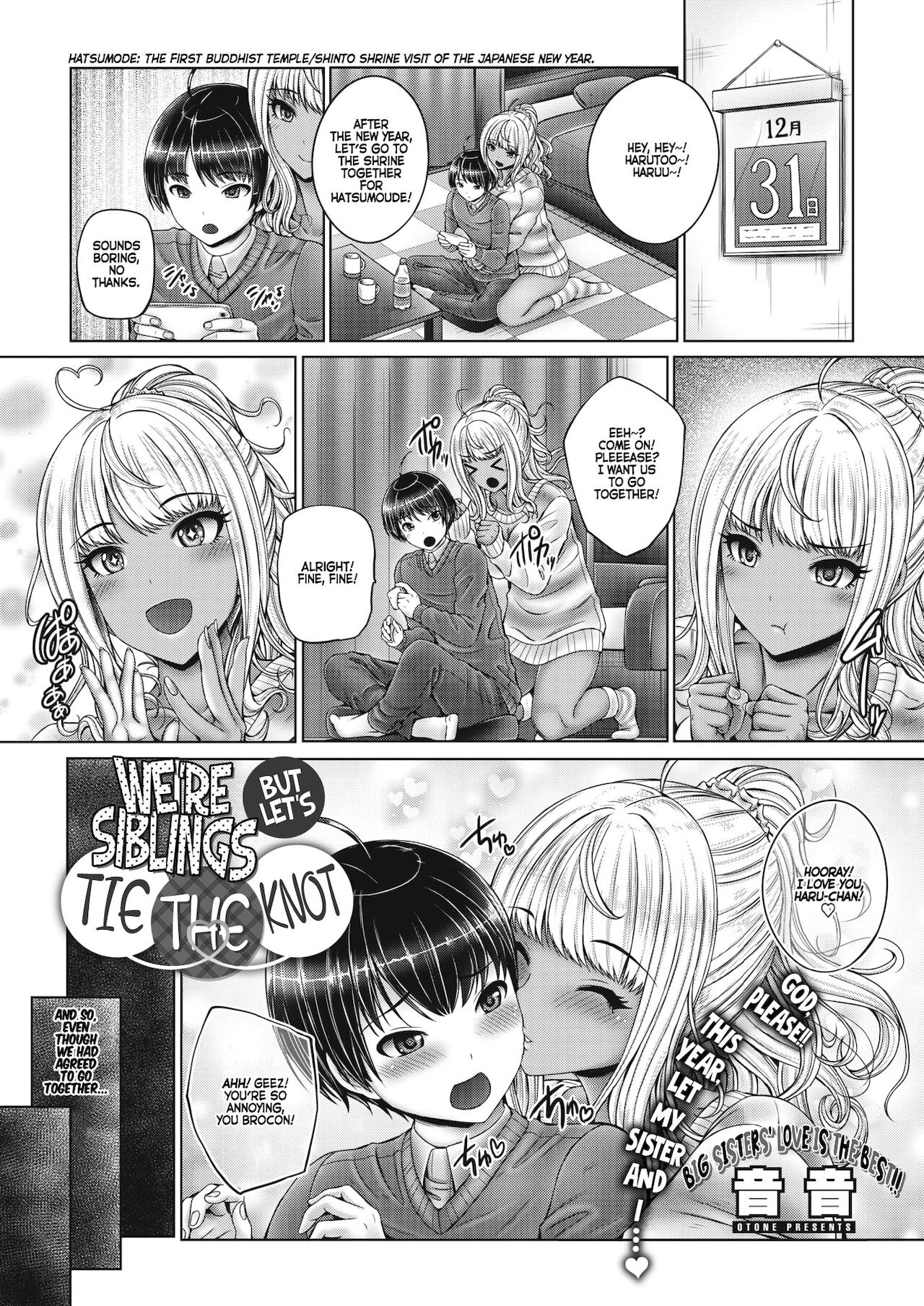 Kyoudai de Enmusubi | We're Siblings but Let's Get Married page 1 full