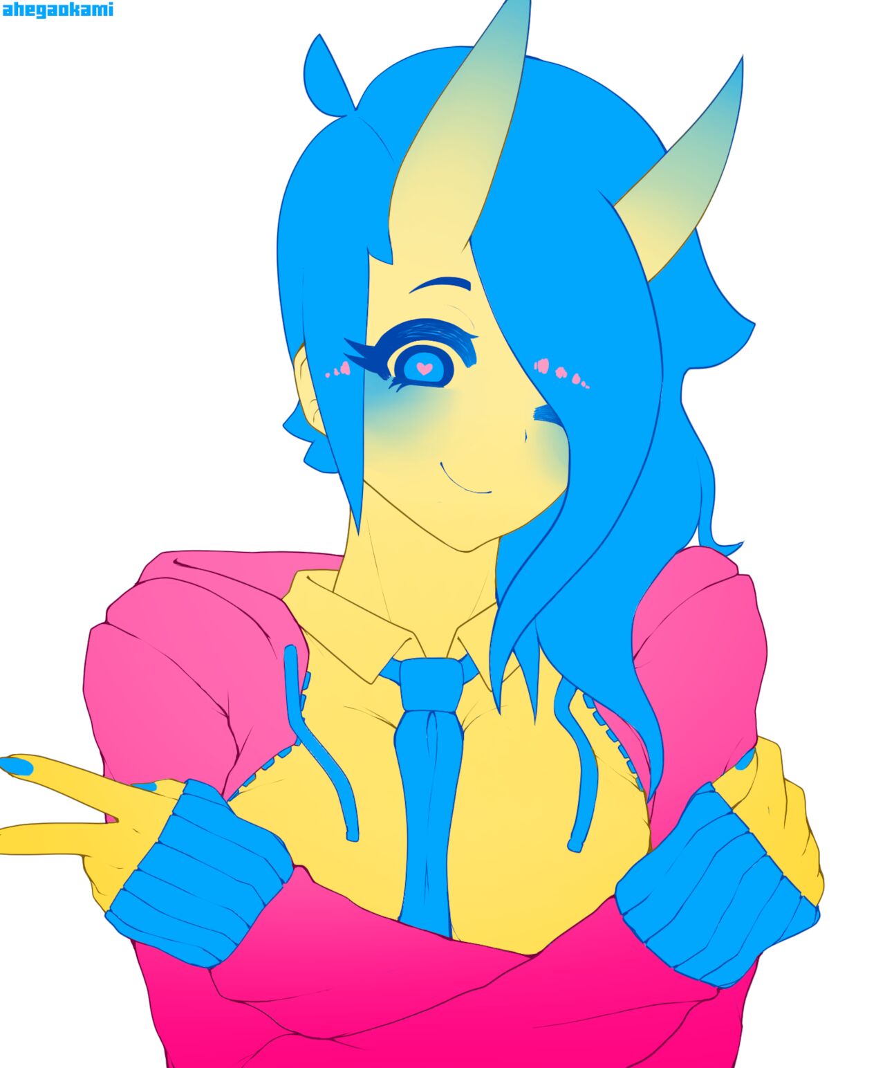 Happy Pride Month!! Here's A Pansexual Oni page 2 full