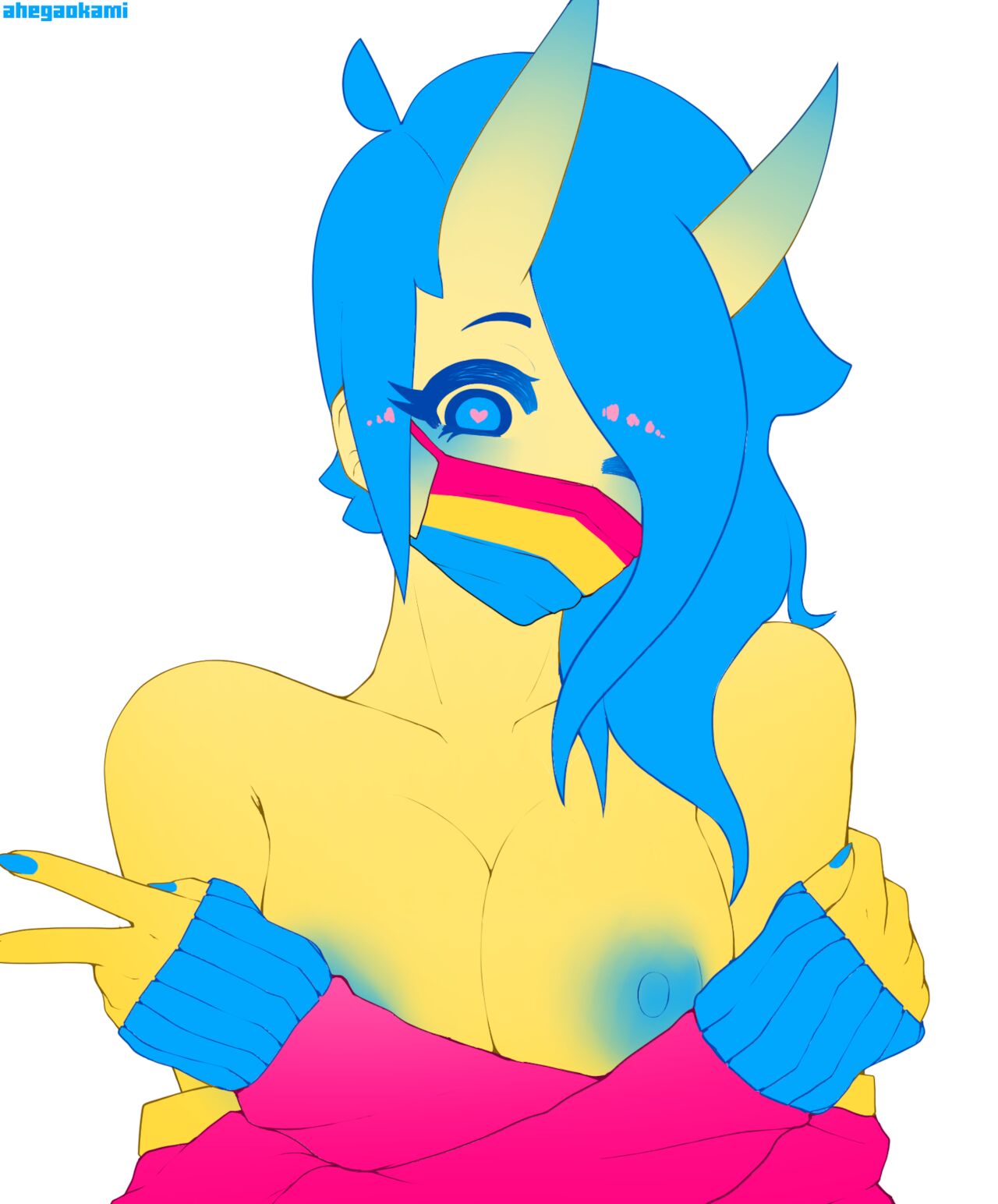 Happy Pride Month!! Here's A Pansexual Oni page 8 full
