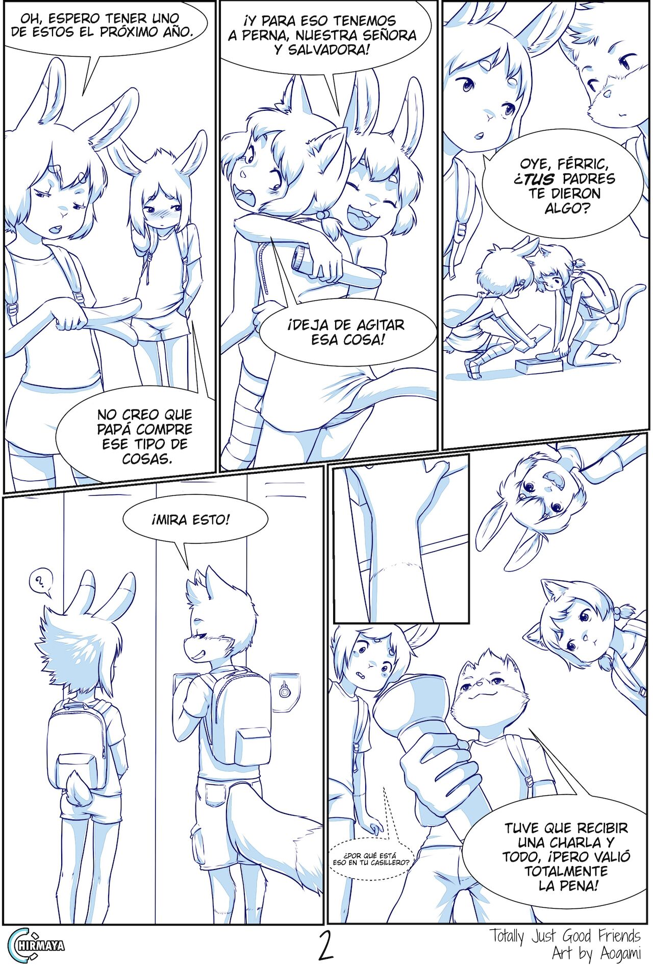 Totally Just Good Friends page 3 full