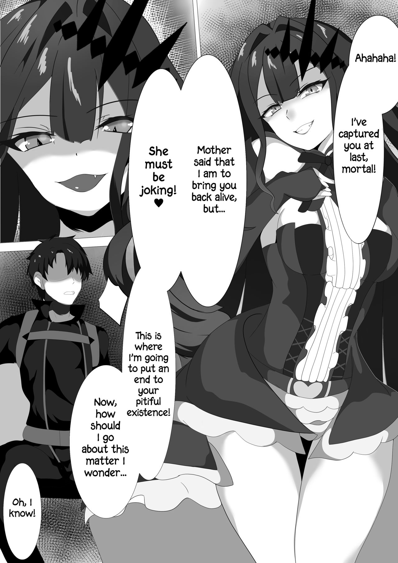 Yousei Kishi to Zetsurin Master | Fairy Knight and Insatiable Master page 3 full