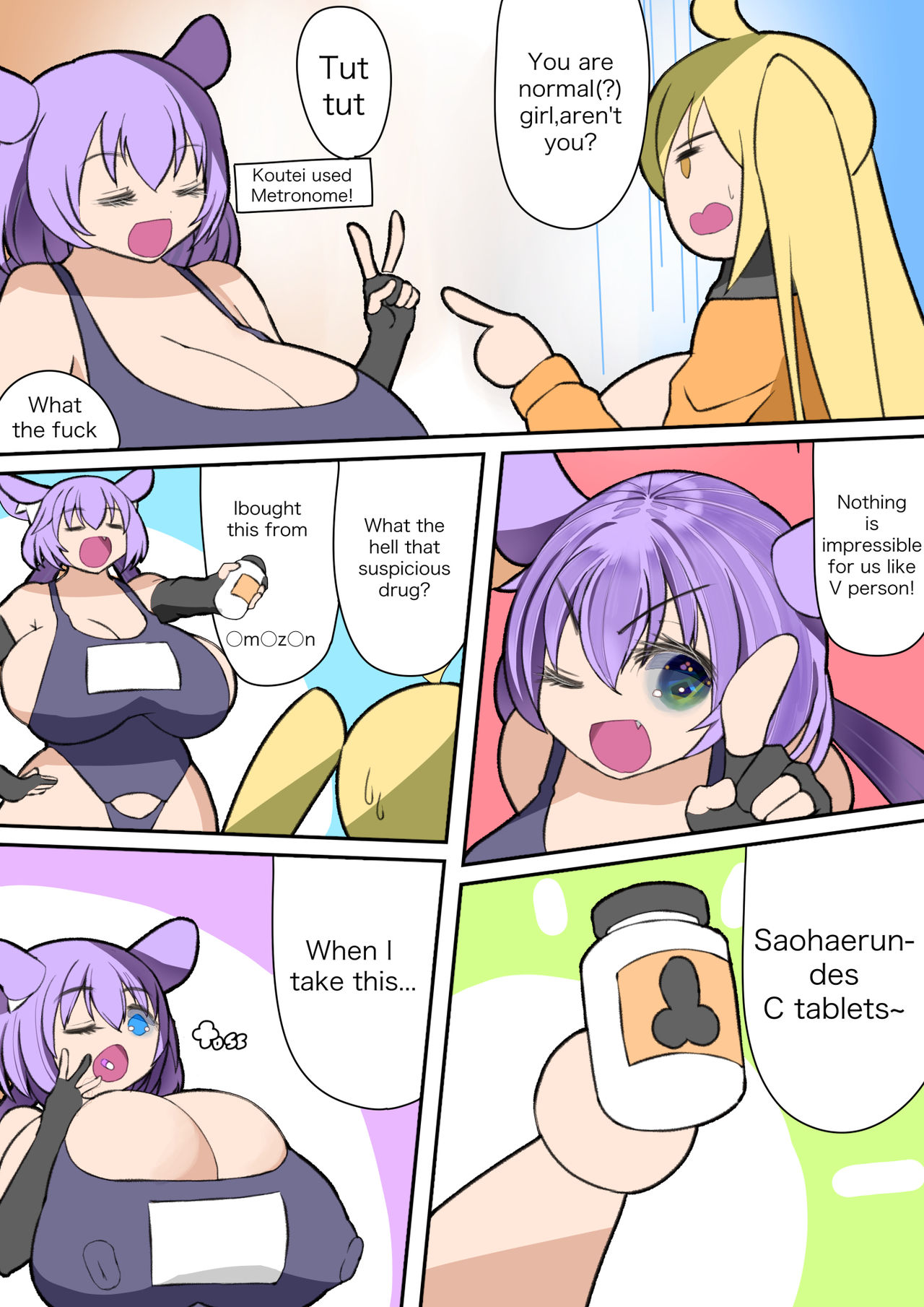 【VtuberComic】Lewdy Vtuber HAKS's Too Naughty LIFE♡ page 8 full