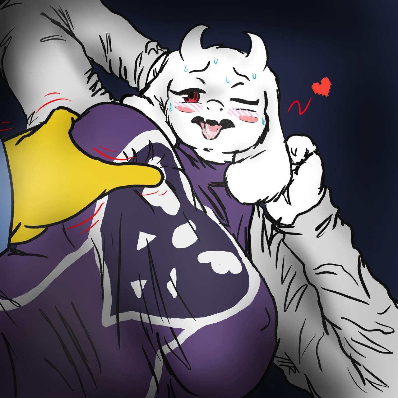 Deltarune Horny Ending page 1 full