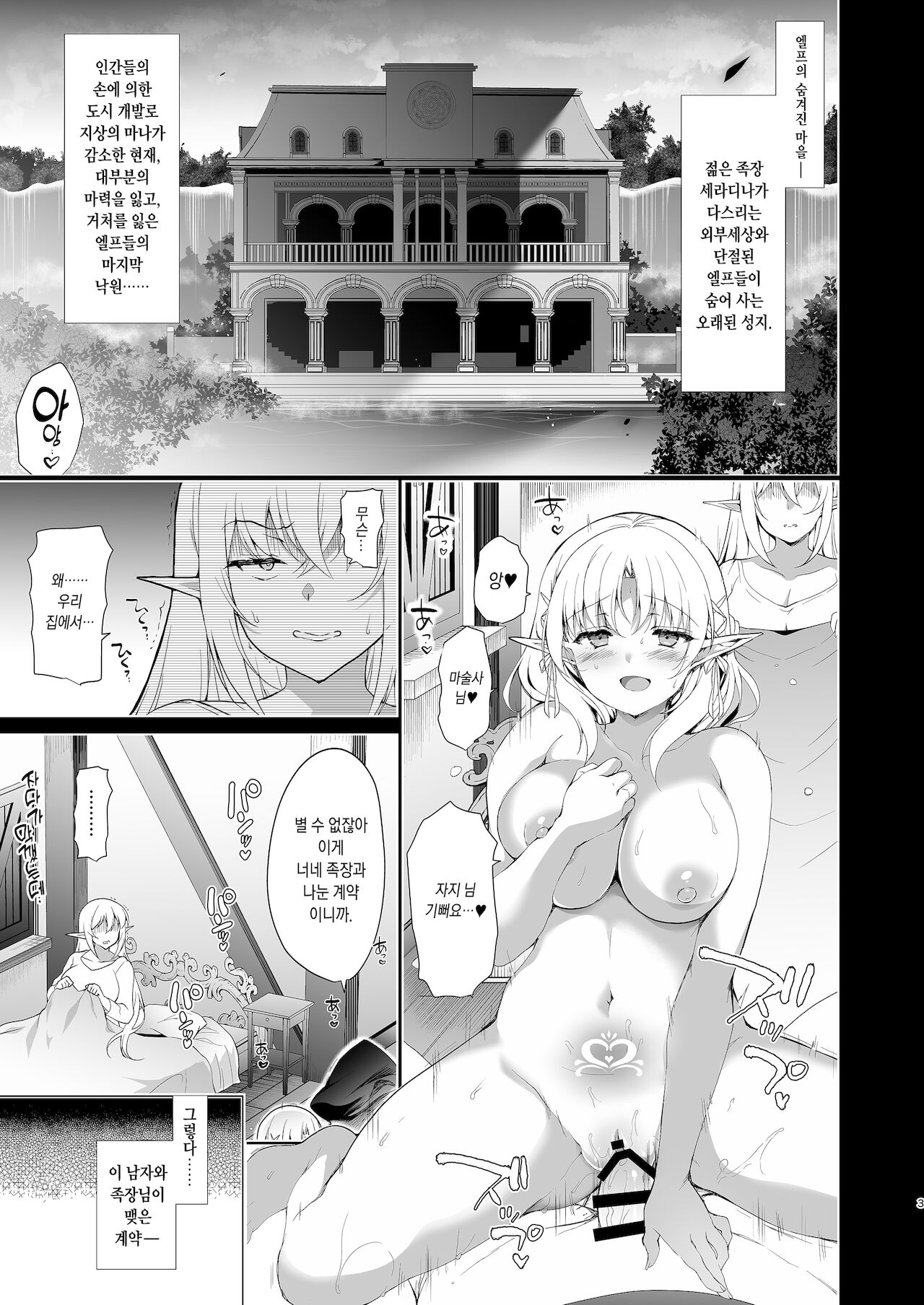 Elf ni Inmon o Tsukeru Hon LEVEL_4 page 3 full
