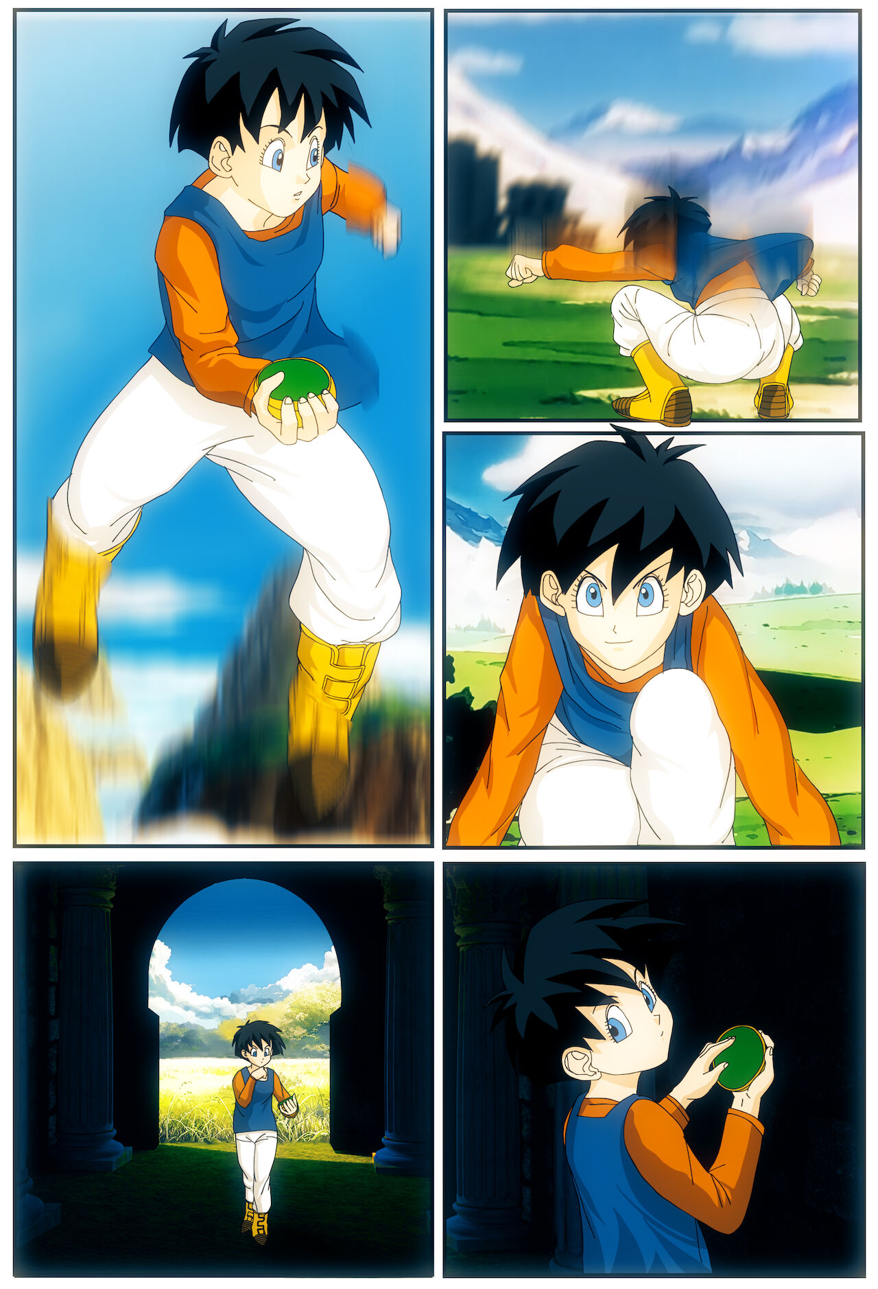 Videl vs Frost Demon page 1 full