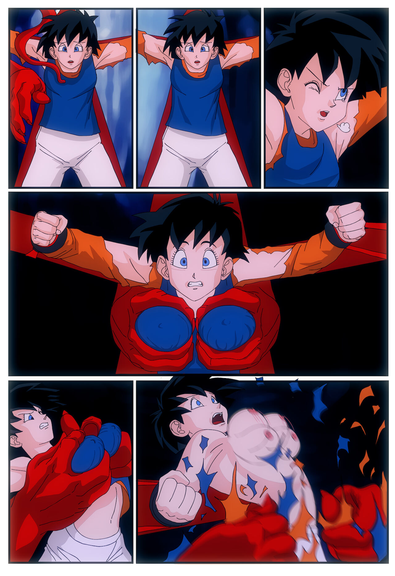 Videl vs Frost Demon page 10 full
