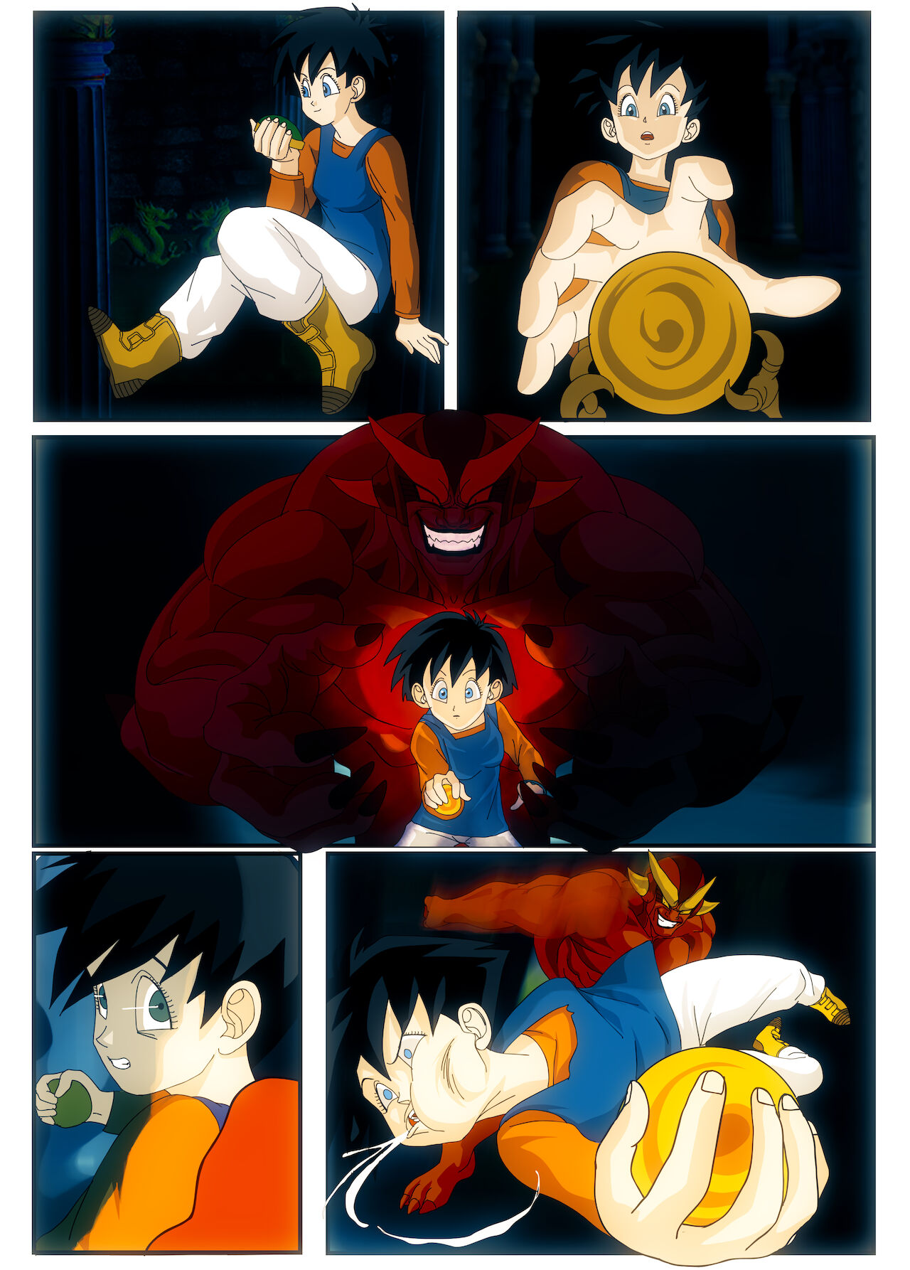 Videl vs Frost Demon page 2 full