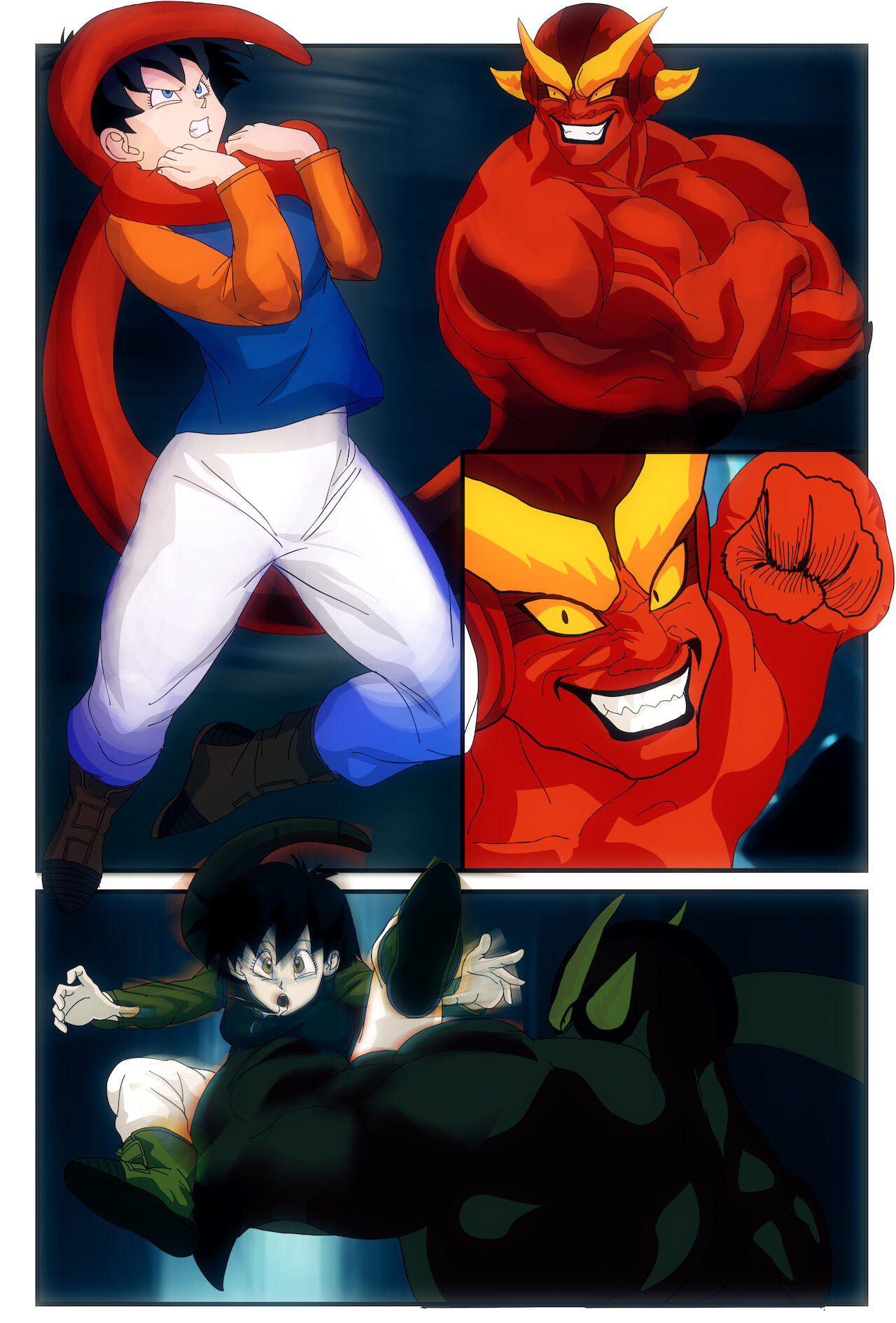 Videl vs Frost Demon page 4 full