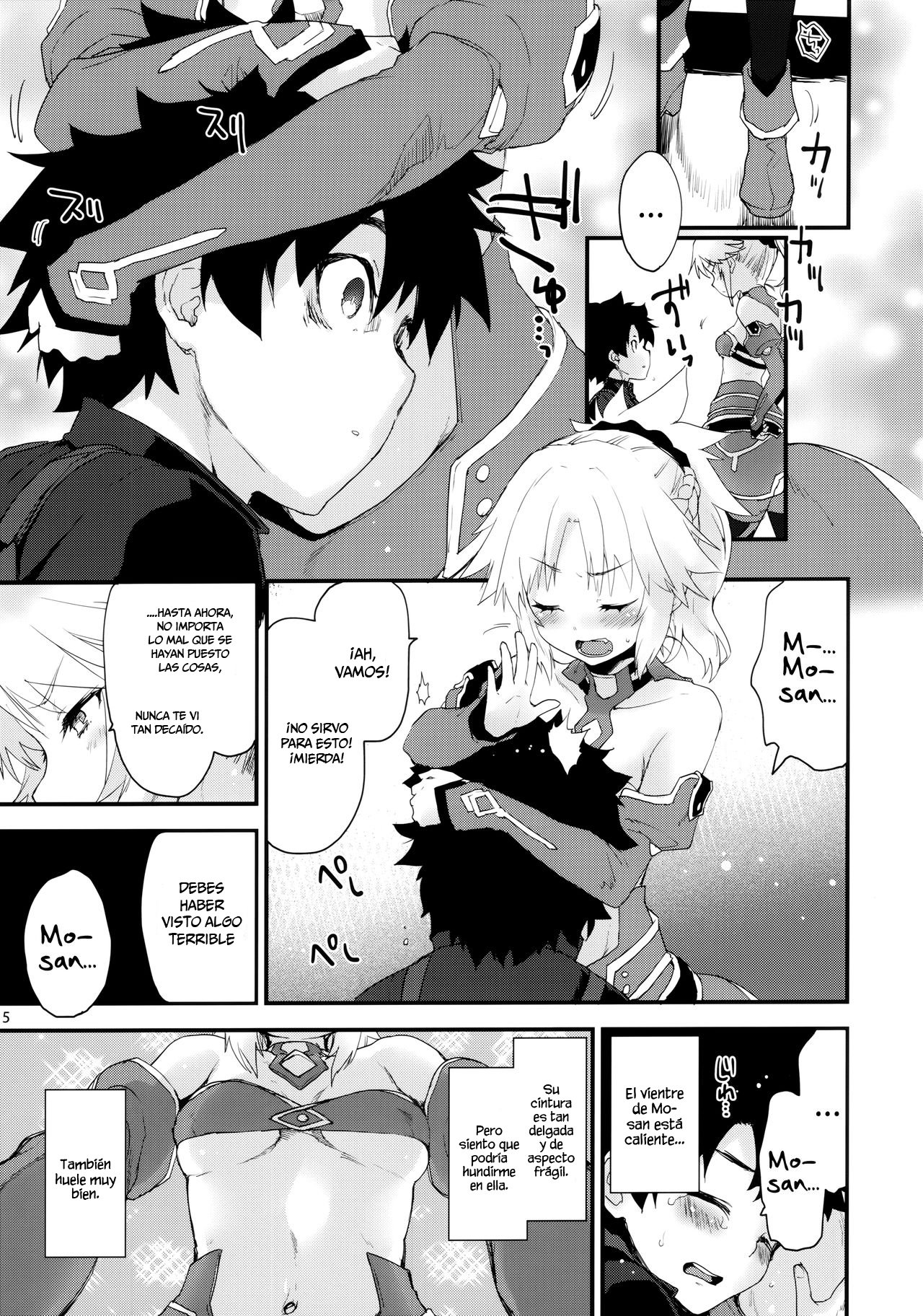 Gomen ne Mor-san... | Lo siento Mo-san!! page 4 full