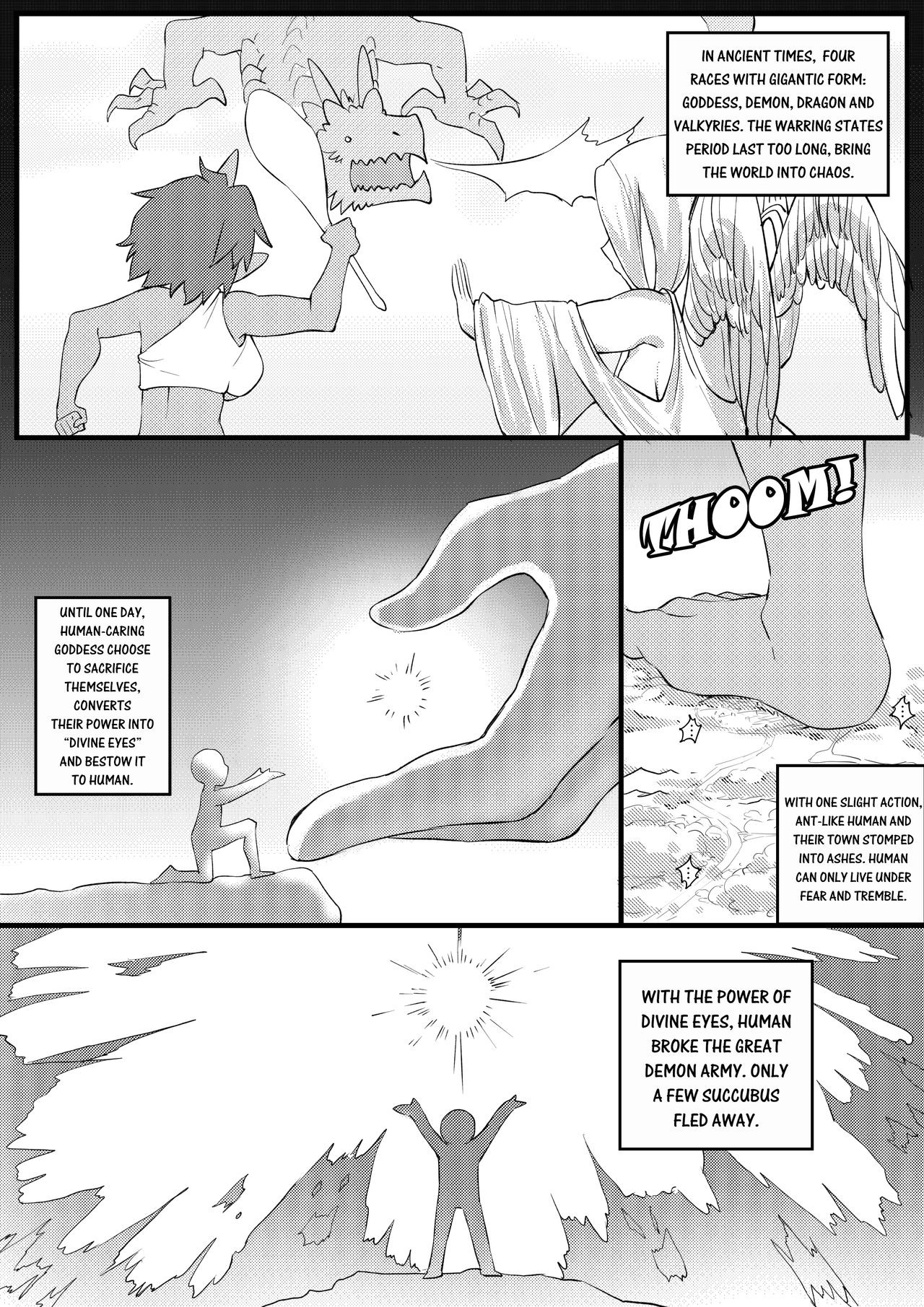 I'm Forced To Adventure With Titans & Dragons Live In My Shoes! page 2 full