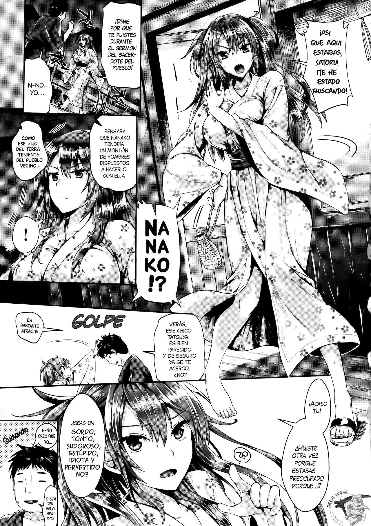 Nanako and Satoru & ~Dummy...❤~ page 7 full