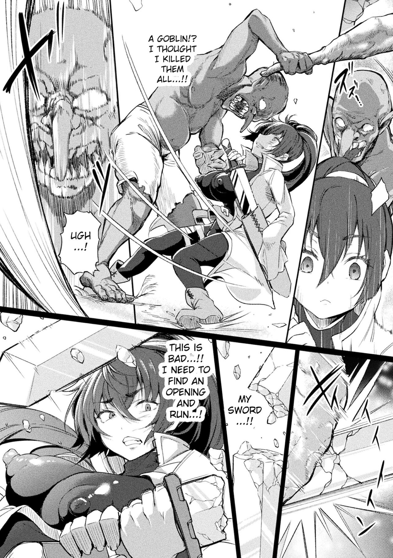 Igyou no Sanagi ~Goblin ni Haiboku Shita Nyotaika Senshi no Matsuro~ | The Strange Chrysalis ~Fate of a Warrior Defeated by Goblins and Turned into a Woman~ page 8 full