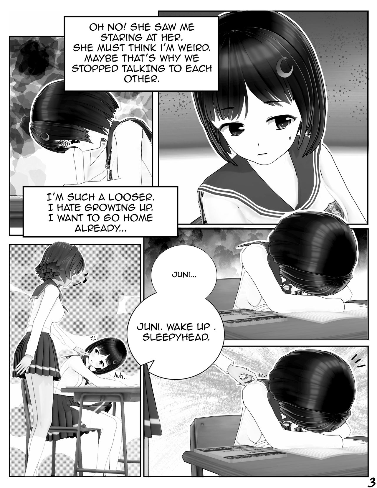 Sleepover at Hini's Ch. 1 page 5 full
