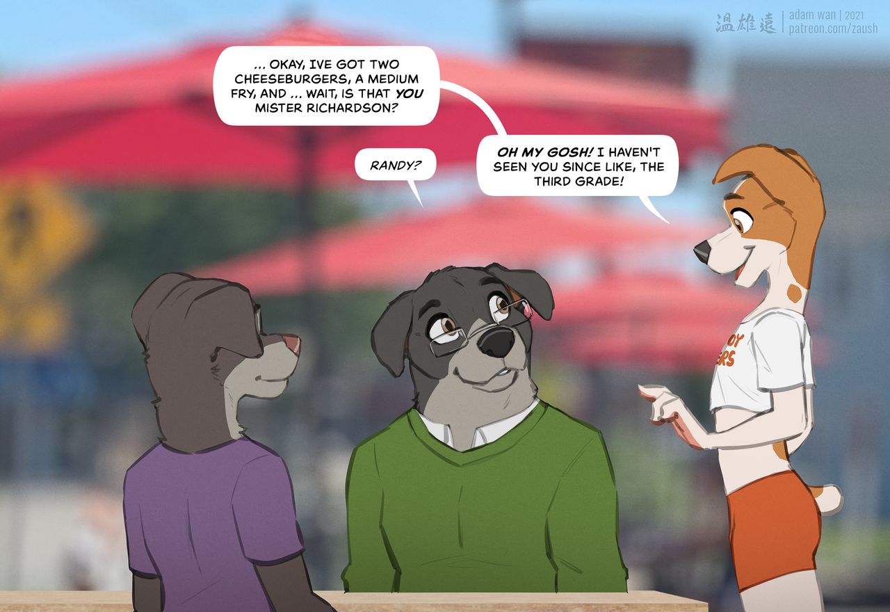 Catching Up - Boy Version page 1 full