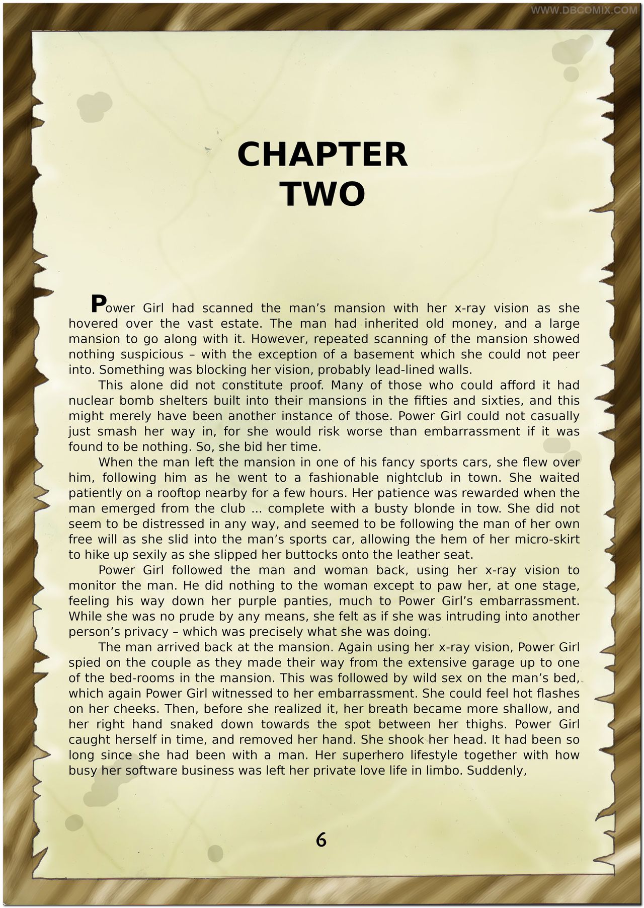Breaking Powergirl page 8 full