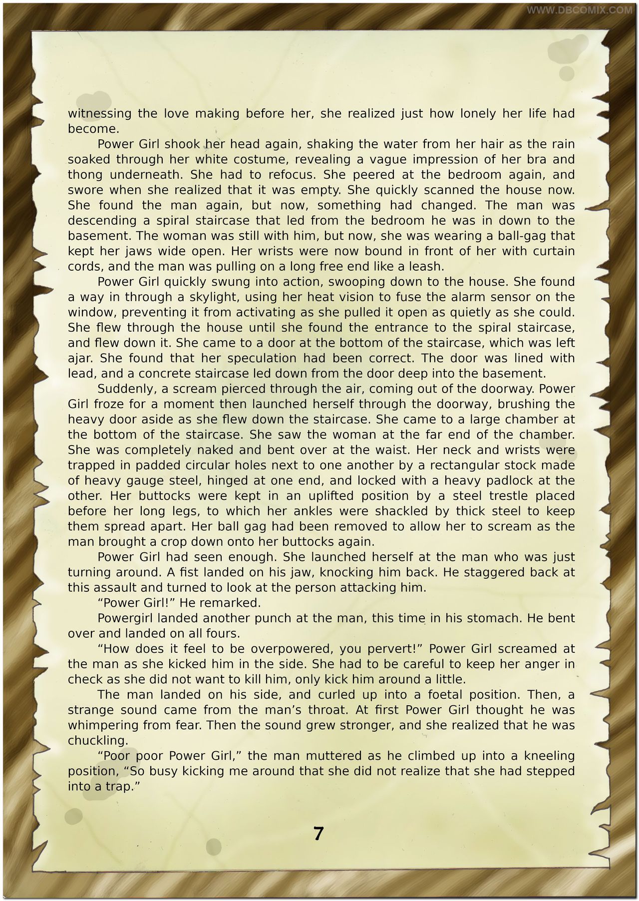 Breaking Powergirl page 9 full