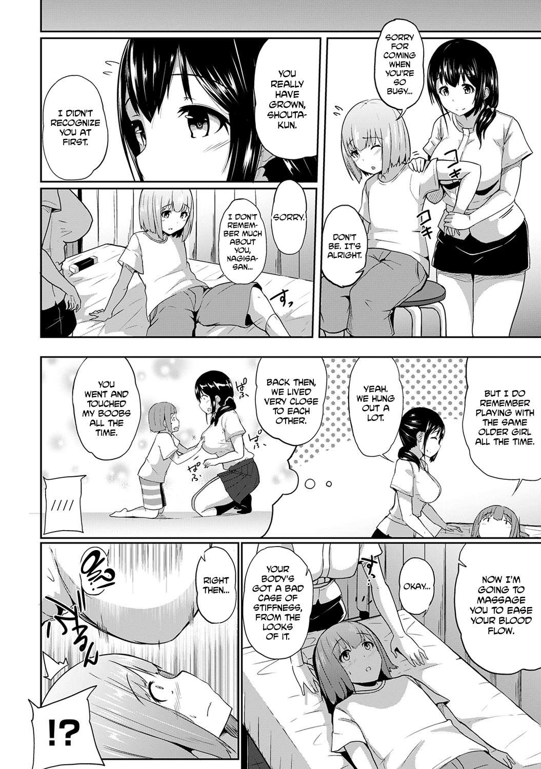 Binbin ni Naru Tsubo Oshichatta!? ~Toshishita Otokonoko no "Are" de Gyaku Massage | I Hit A Pressure Point That Makes Him Hard?! ~A Reverse Massage Using a Younger Boy's Thing~ page 5 full