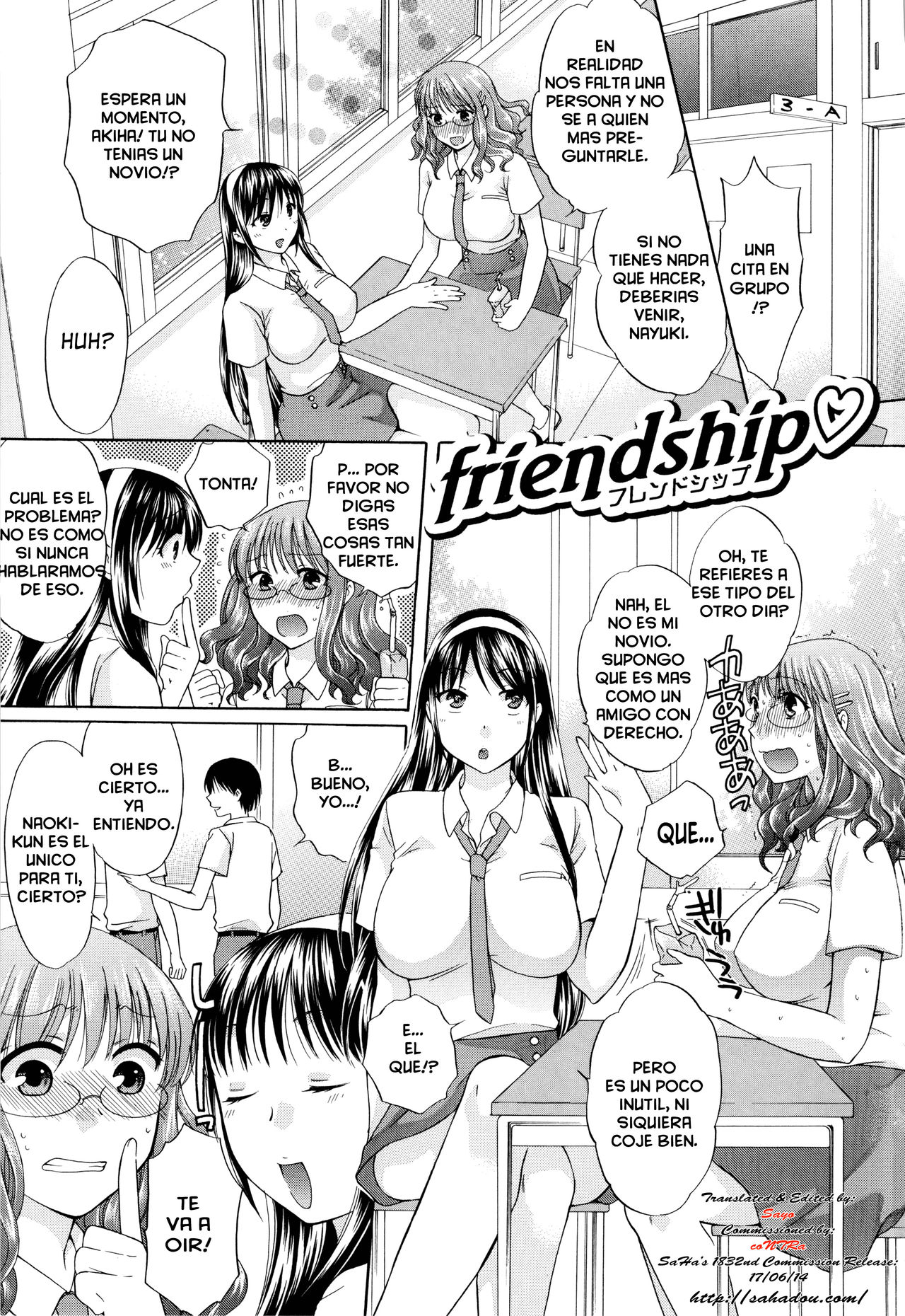 Hachigatu, Kanojo wa Uso wo tsuku. Completo page 7 full