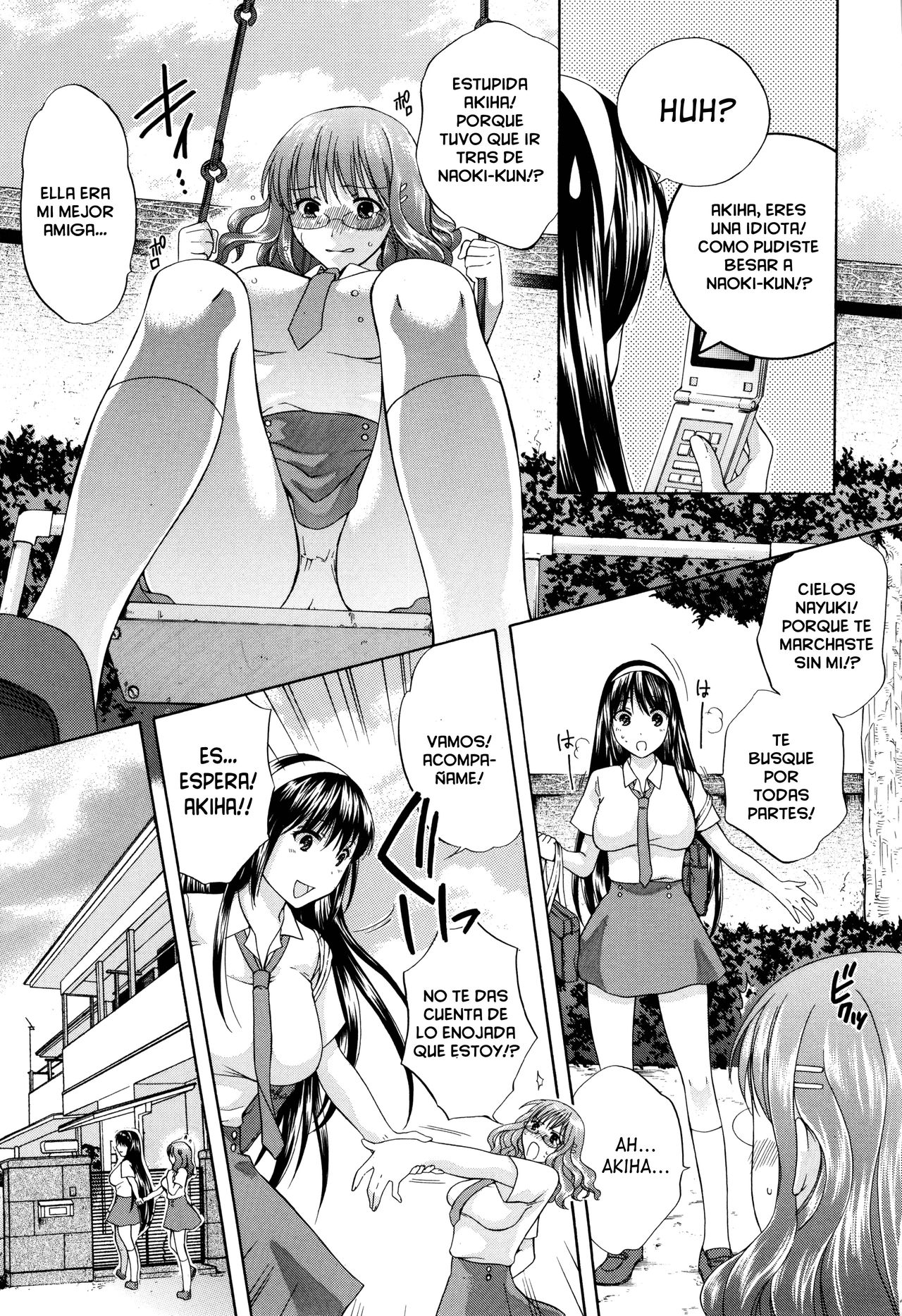 Hachigatu, Kanojo wa Uso wo tsuku. Completo page 9 full