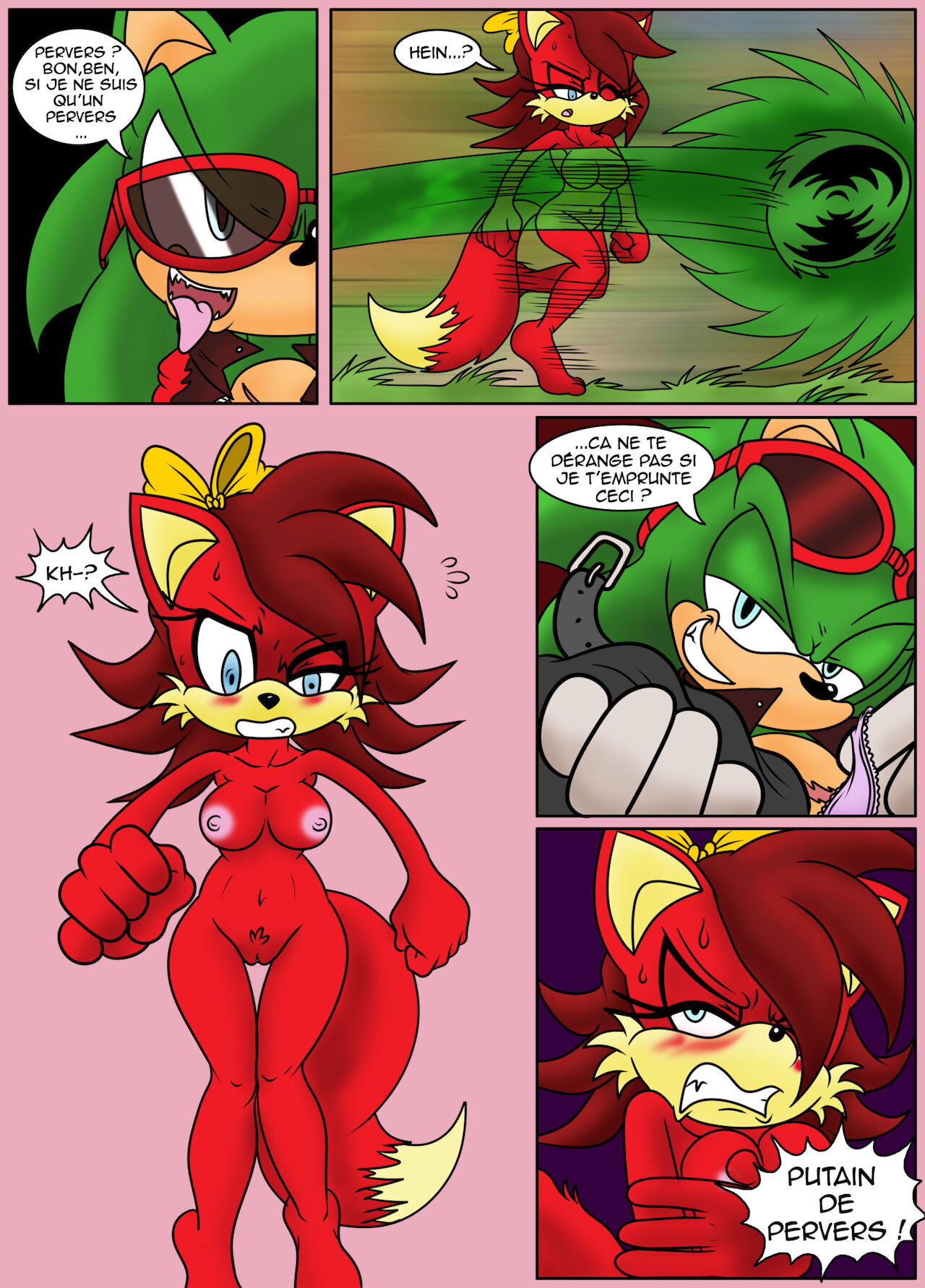 Script by JoltTRH  Sonic X Fiona -  FRANCAIS page 4 full