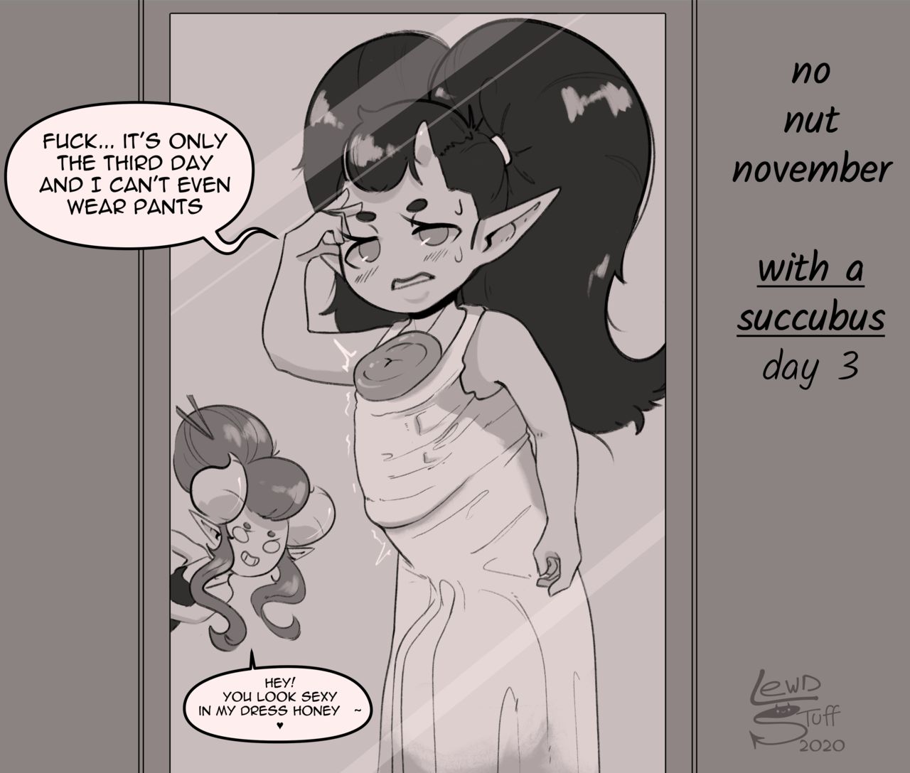 No Nut November + end comic page 3 full