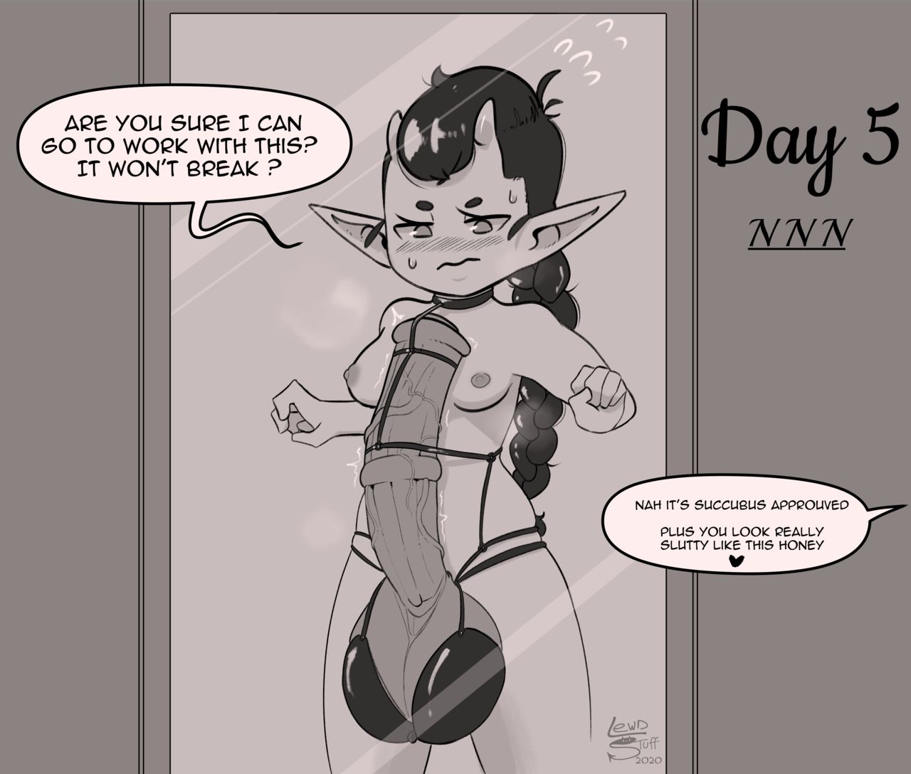 No Nut November + end comic page 5 full