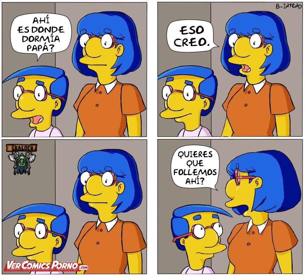 Milhouse-Luann page 1 full