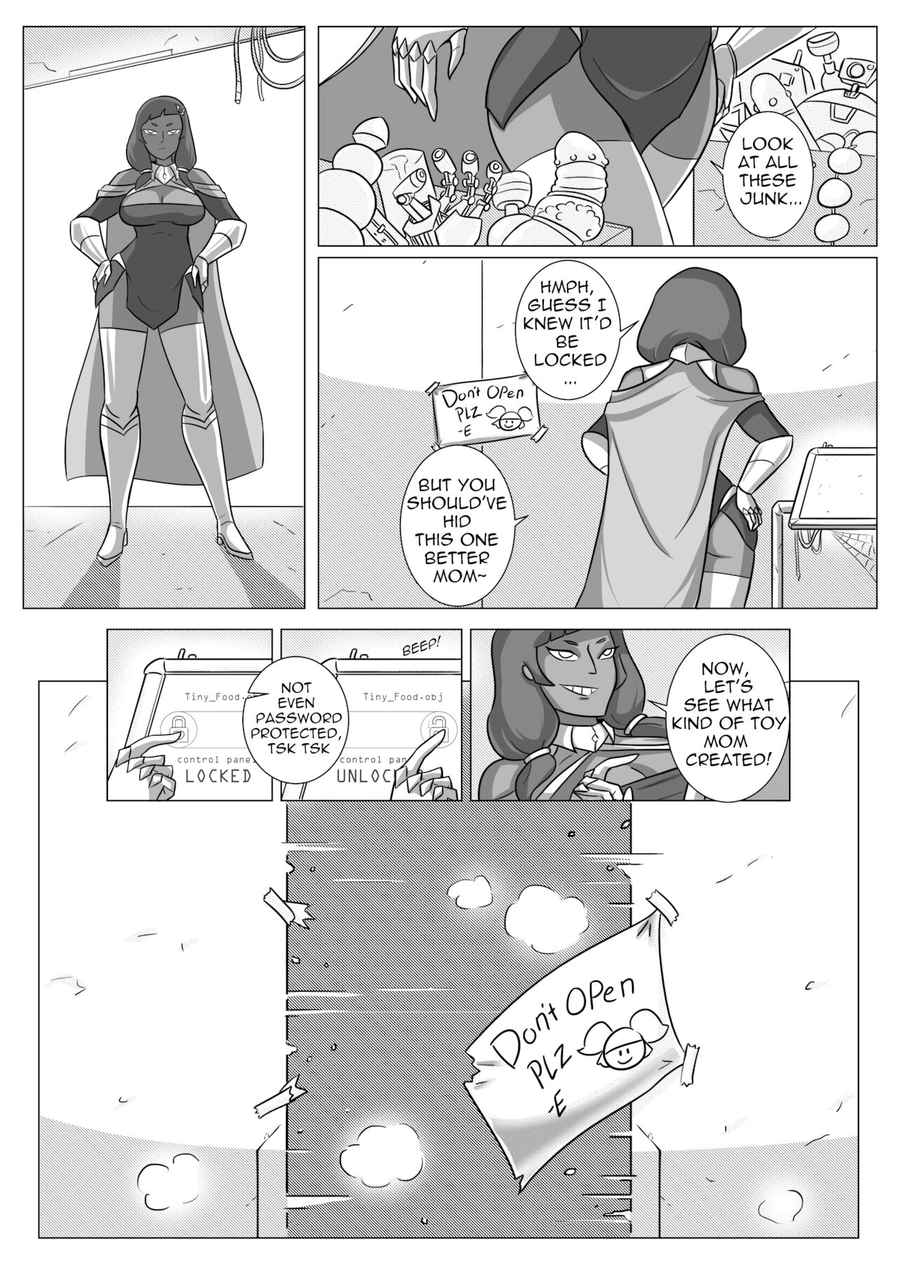 Creepstina X, Vol 1: Mom's Secret Toy page 3 full