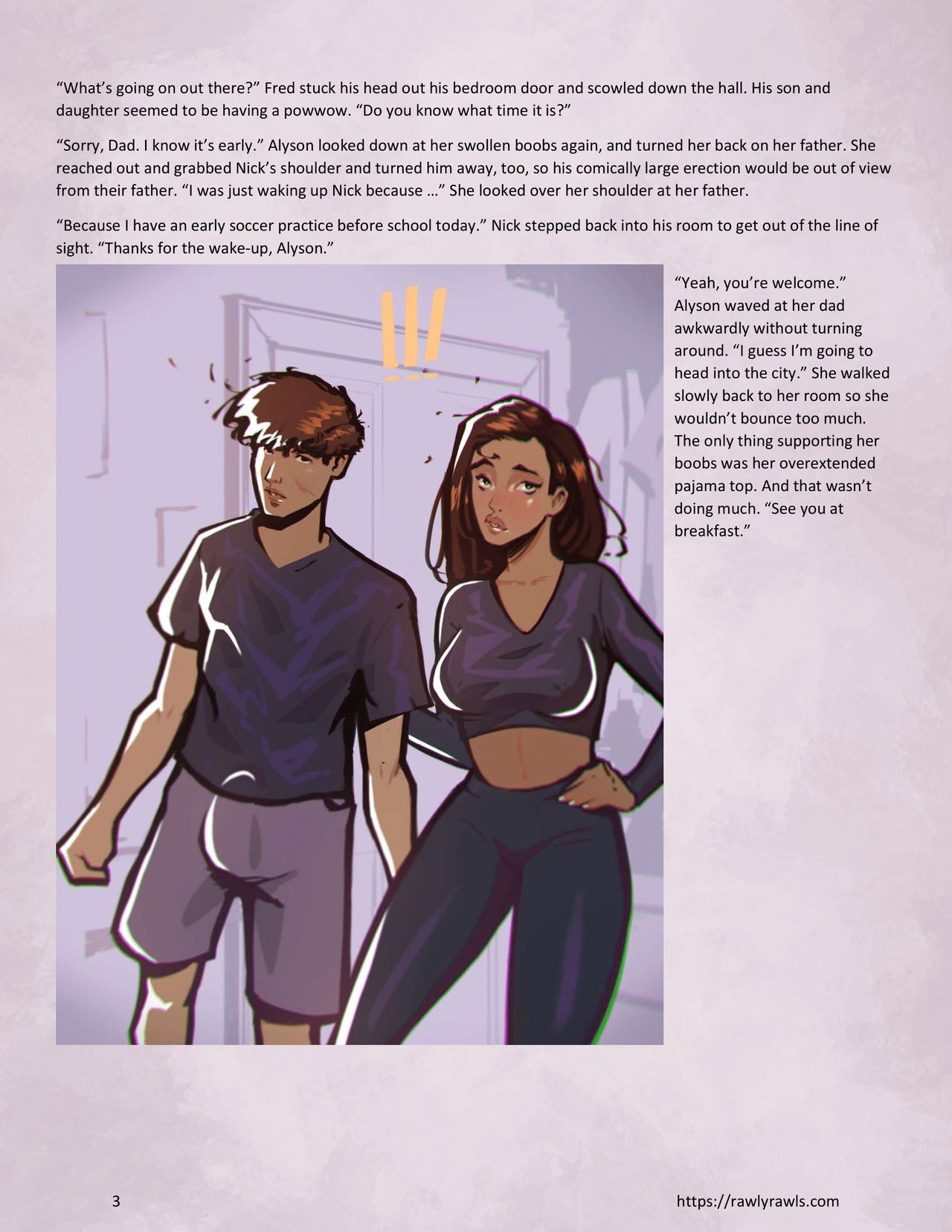 Enki's Puzzle Chapter 7: Rawly Rawls Fiction page 3 full
