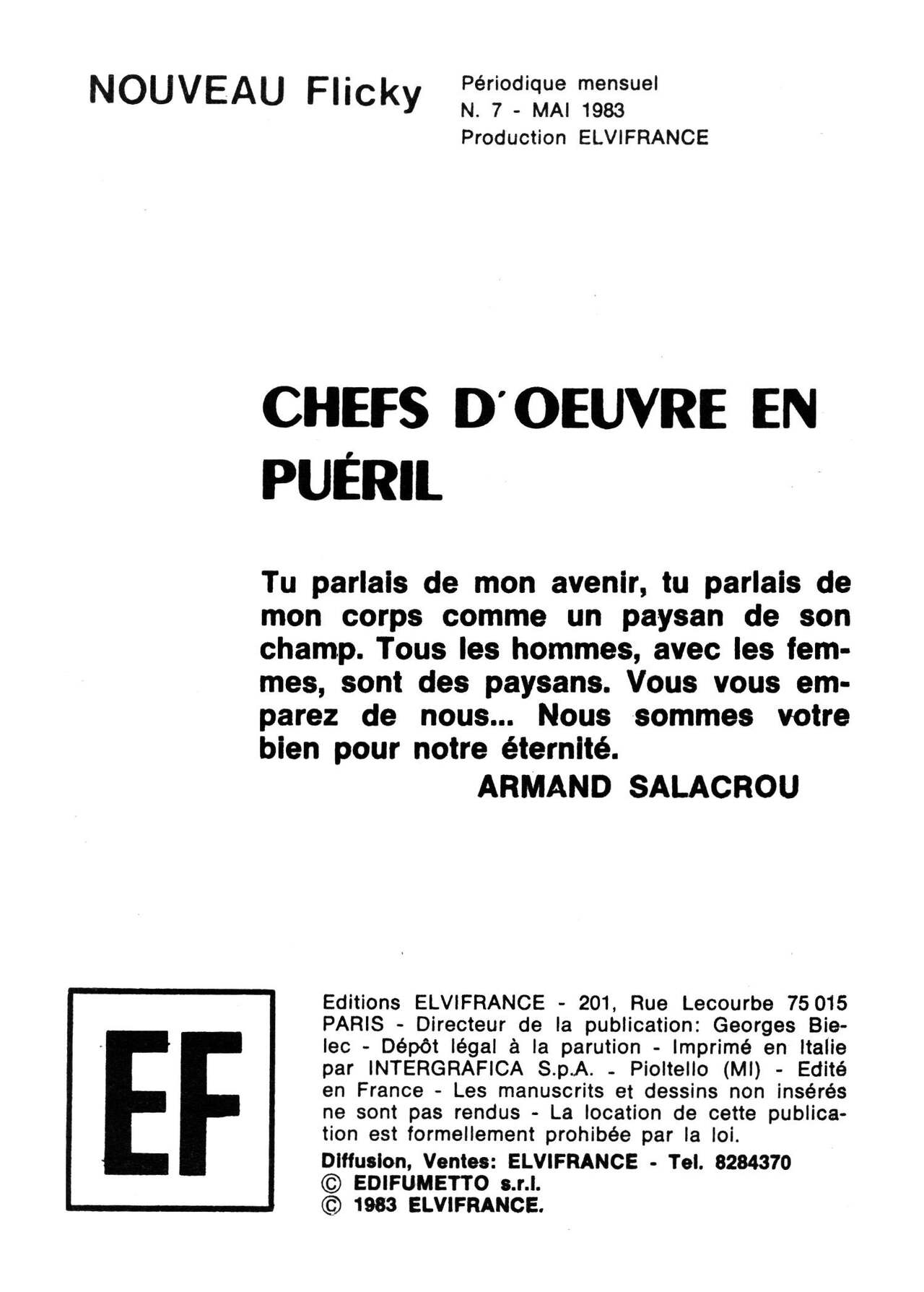 Nouveau Flicky 07 - Chefs d'oeuvre en puéril page 3 full