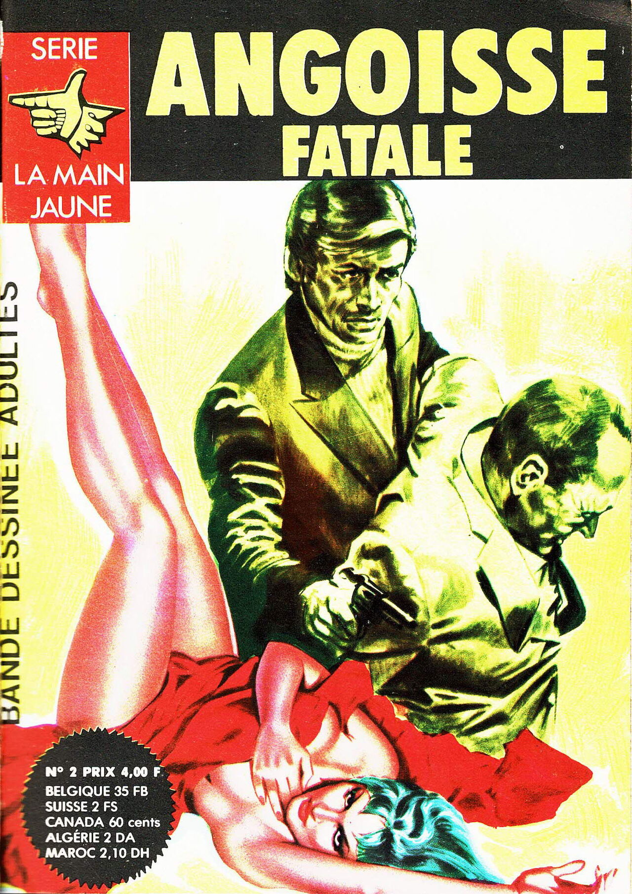 La Main Jaune - 002 - Angoisse Fatale page 1 full