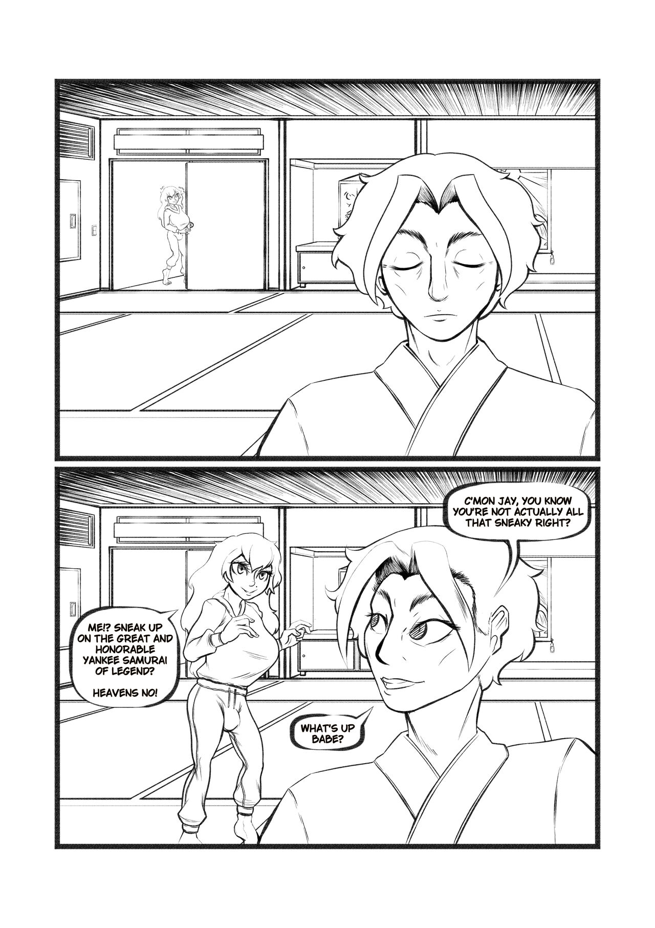 Three in the Afternoon page 1 full
